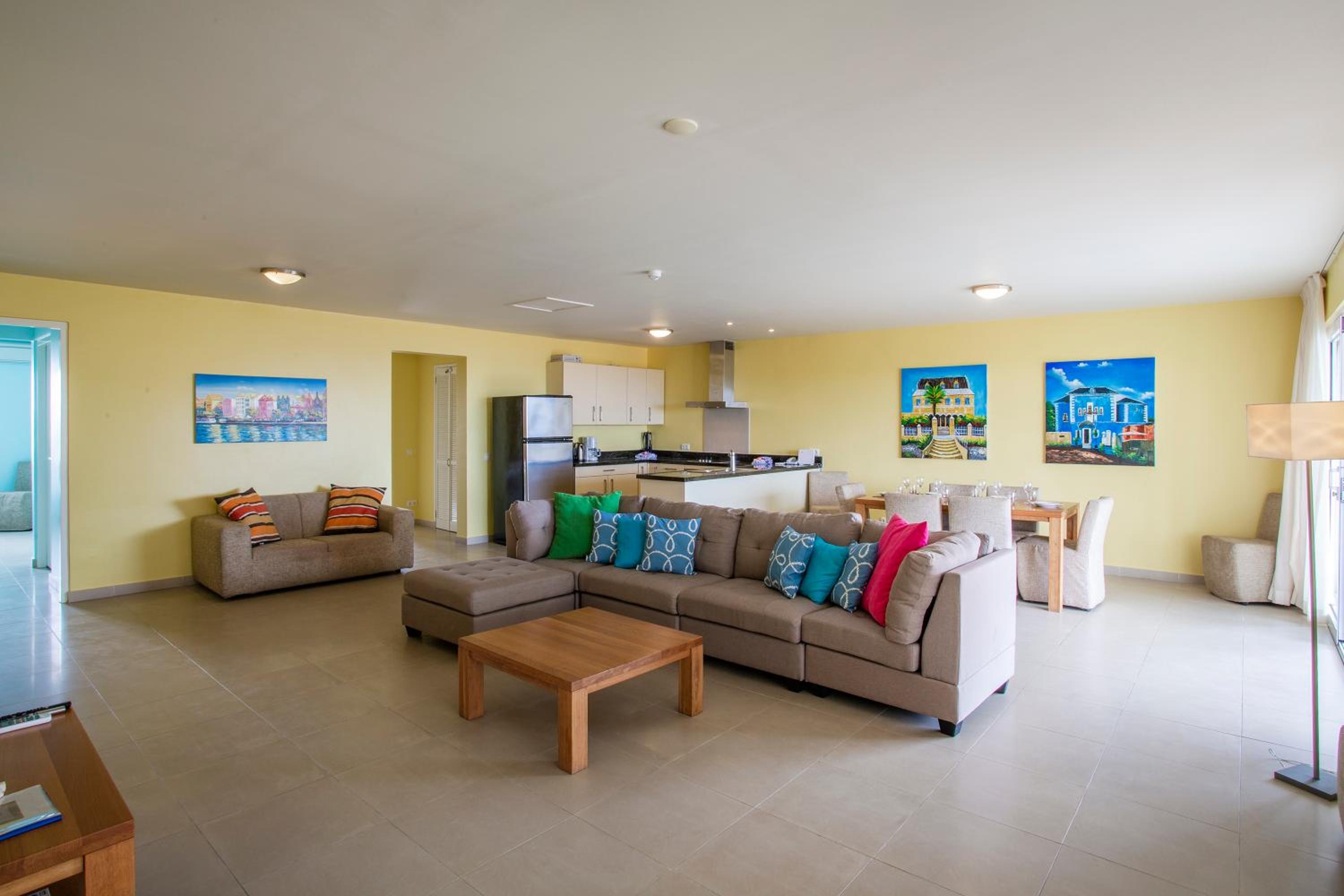 Three-Bedroom Apartment with Sea View