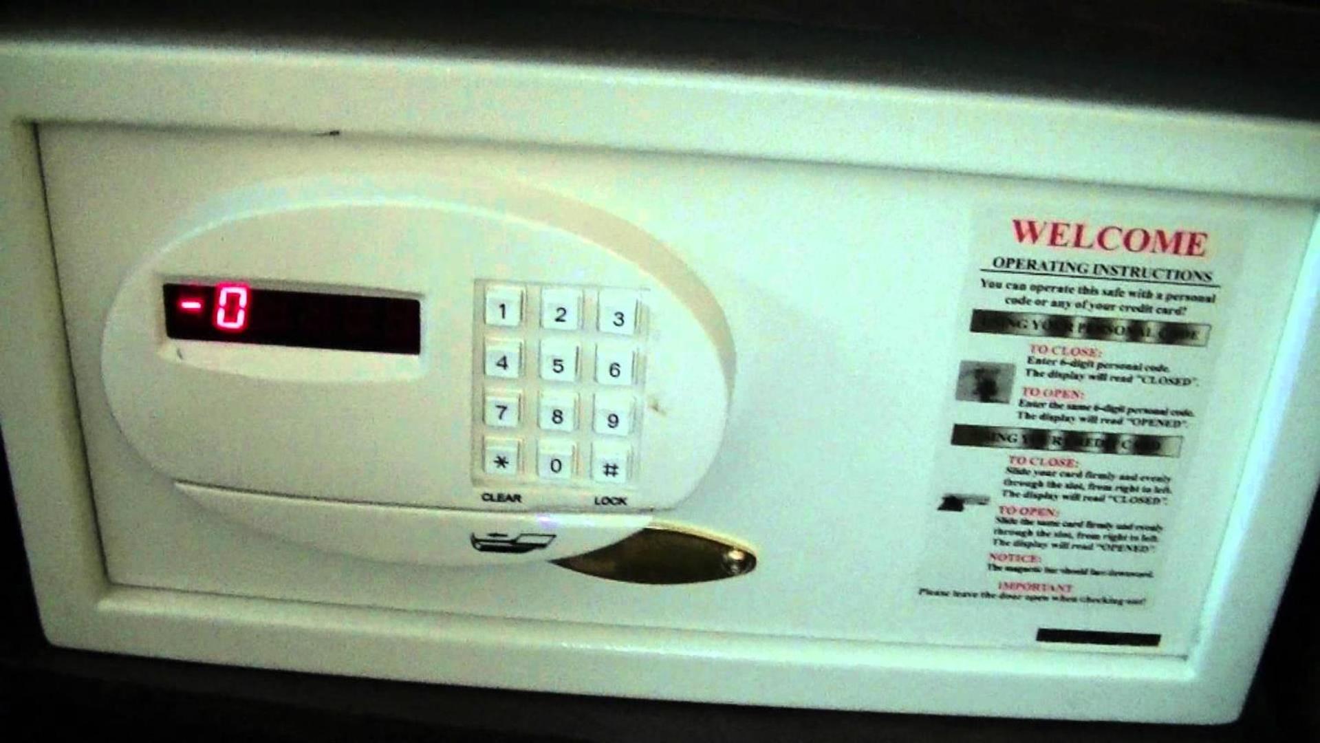 Secure your valuables in-room safe for peace of mind.
