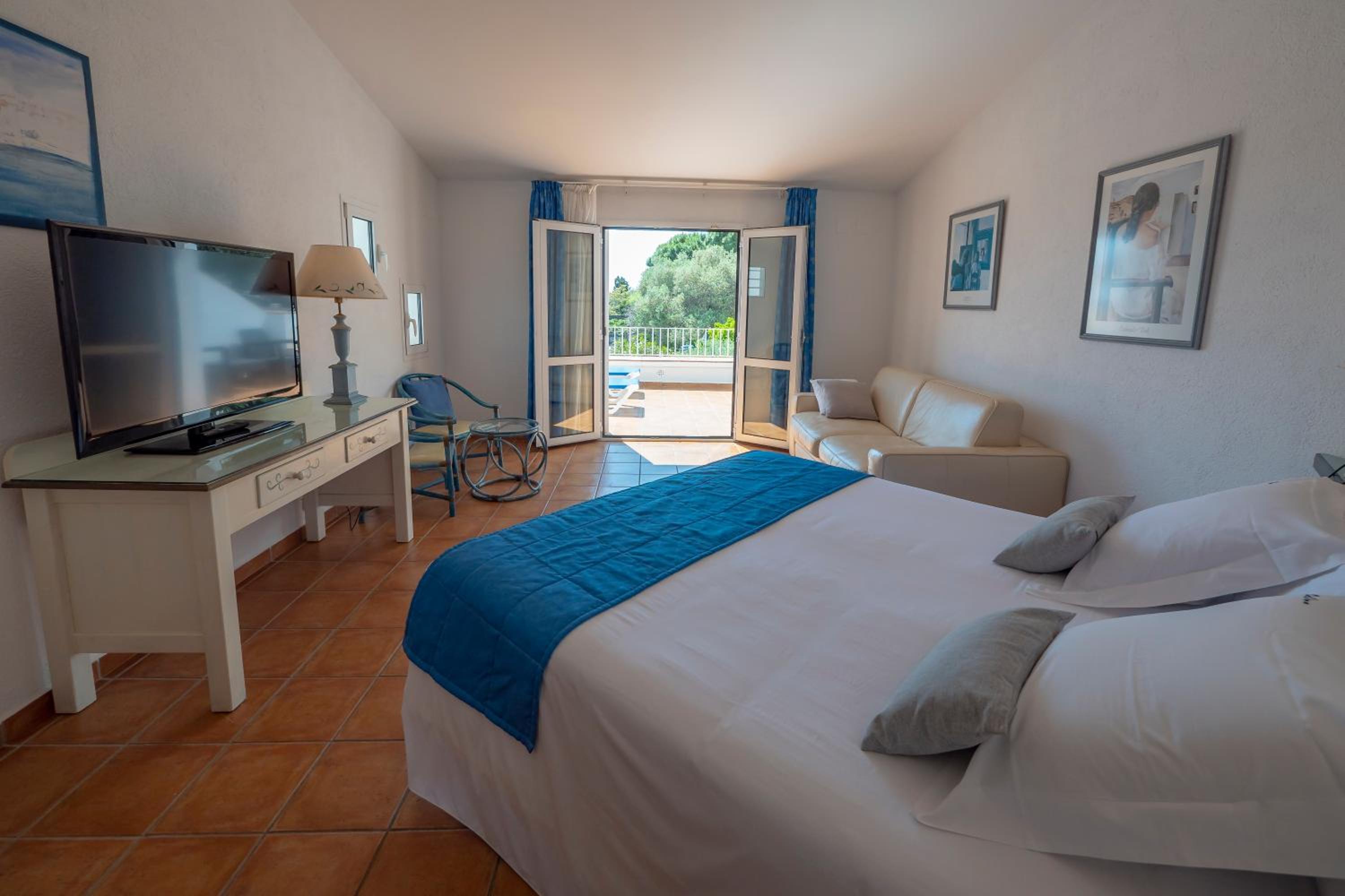 Suite Junior con vista al mar.