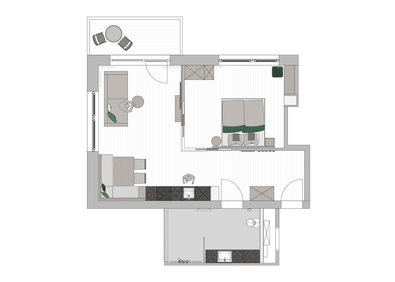One-Bedroom Apartment