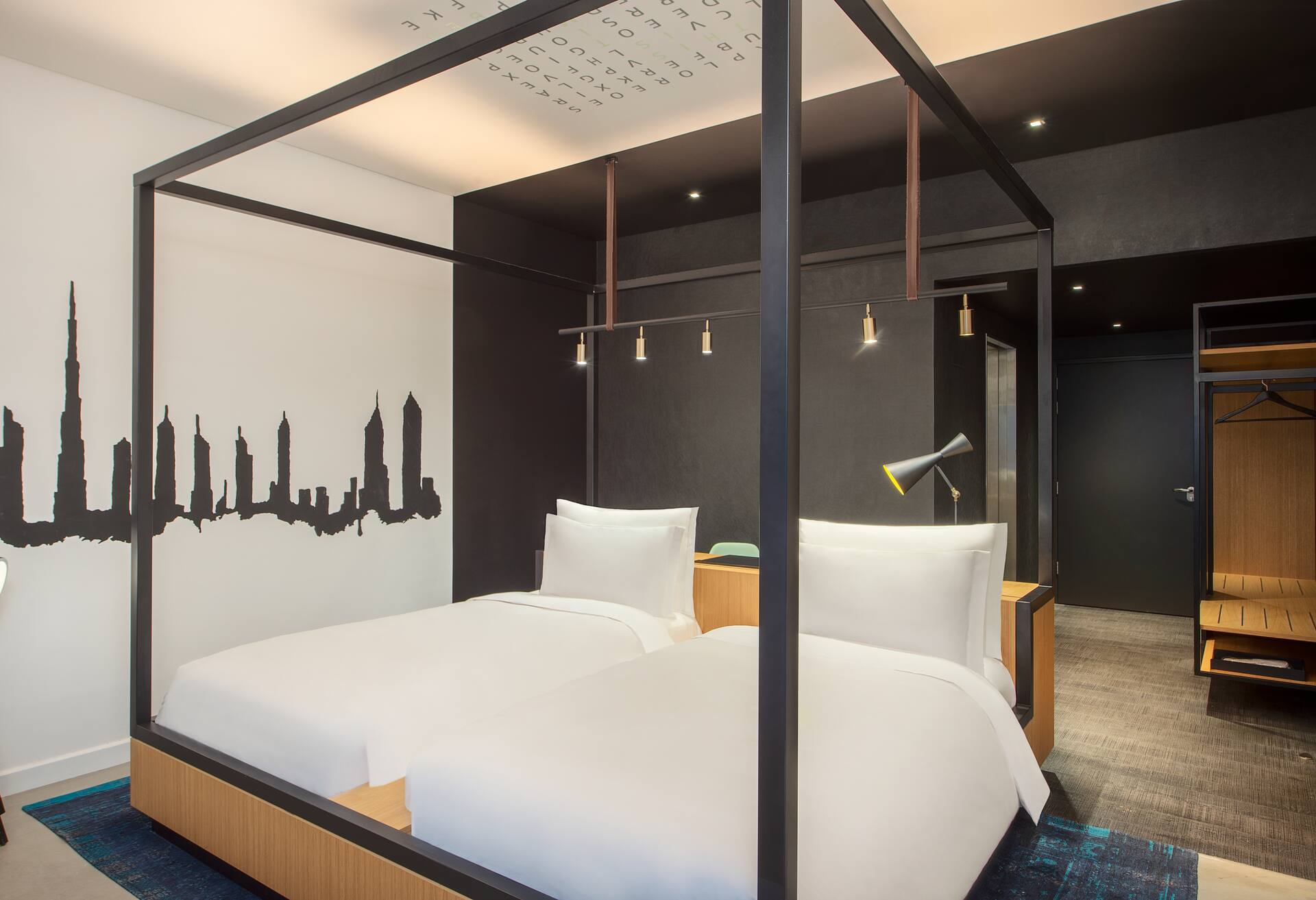 Twin Room with City View