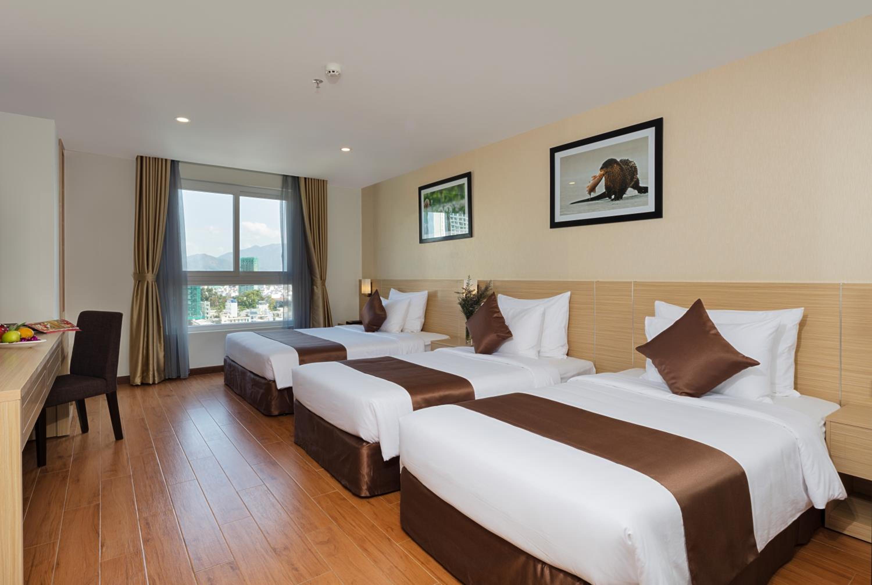 Deluxe Triple Room with City View - Photo 3