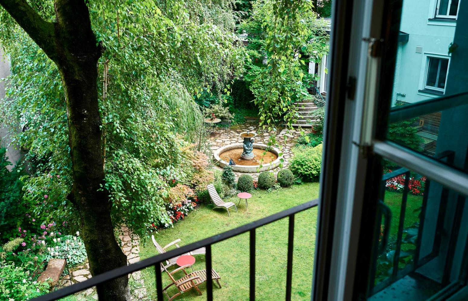 Double Room Garden With Balcony