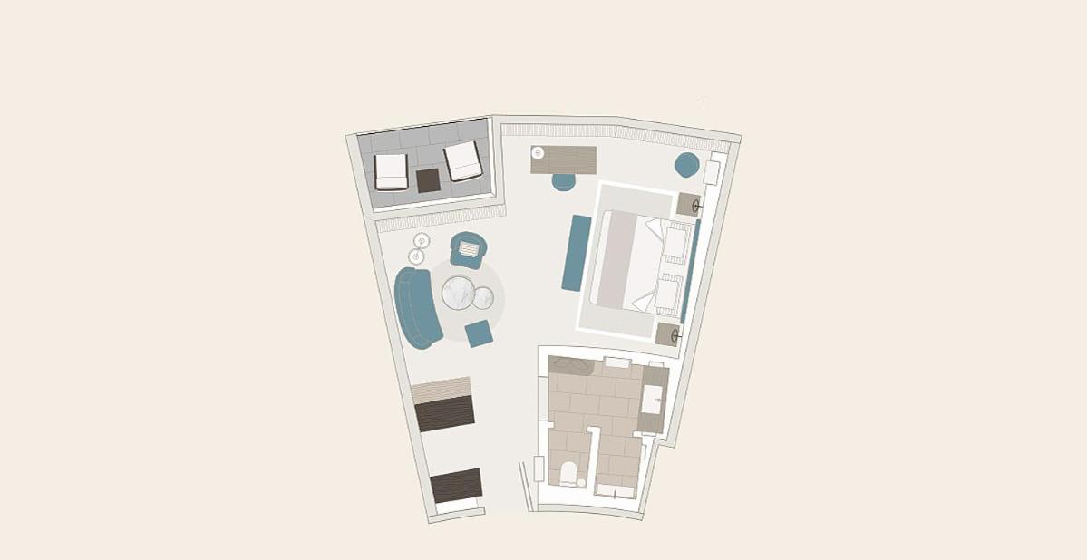 Premier Double Room with Balcony