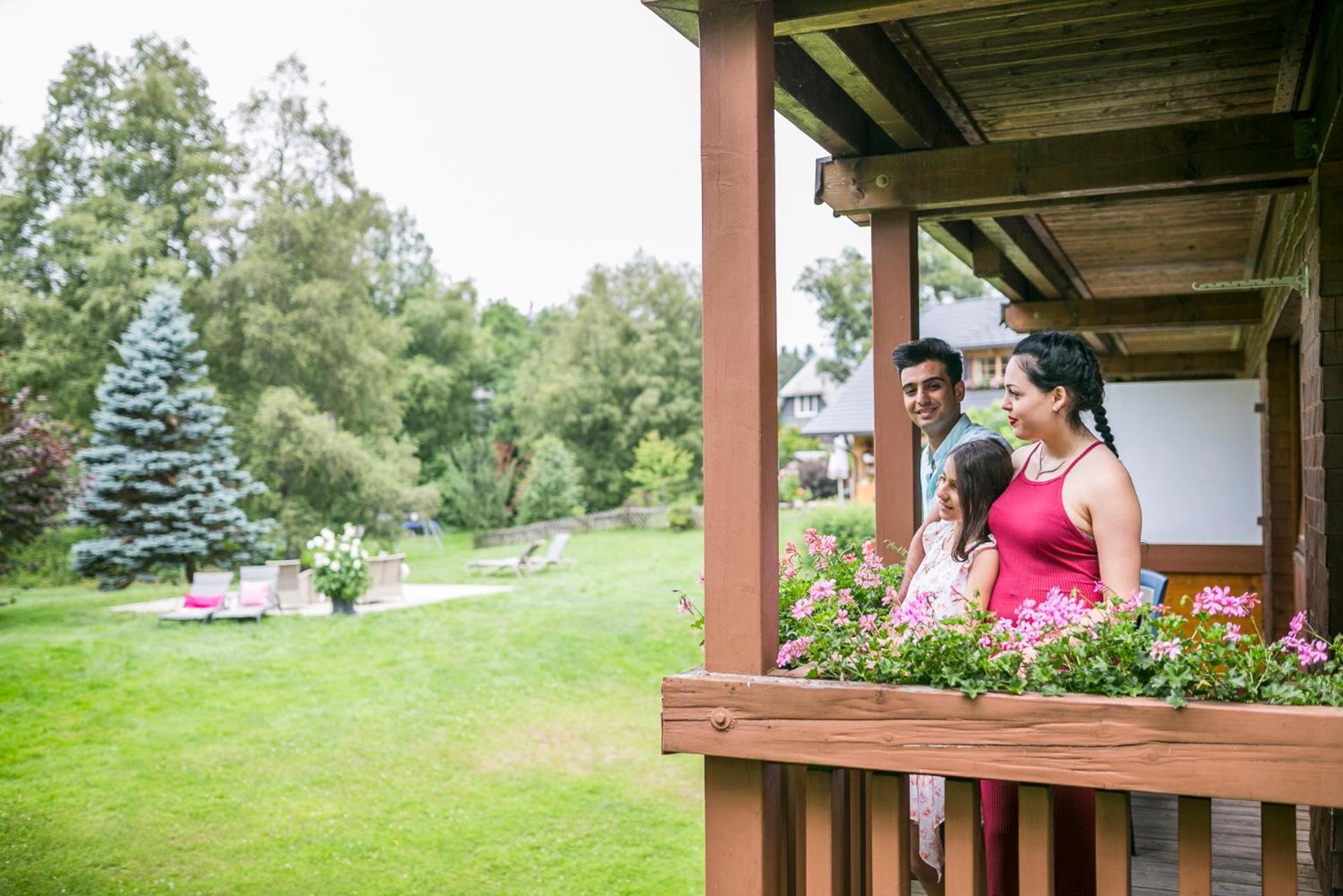 Premium Double Room with Balcony and Garden View photo 2
