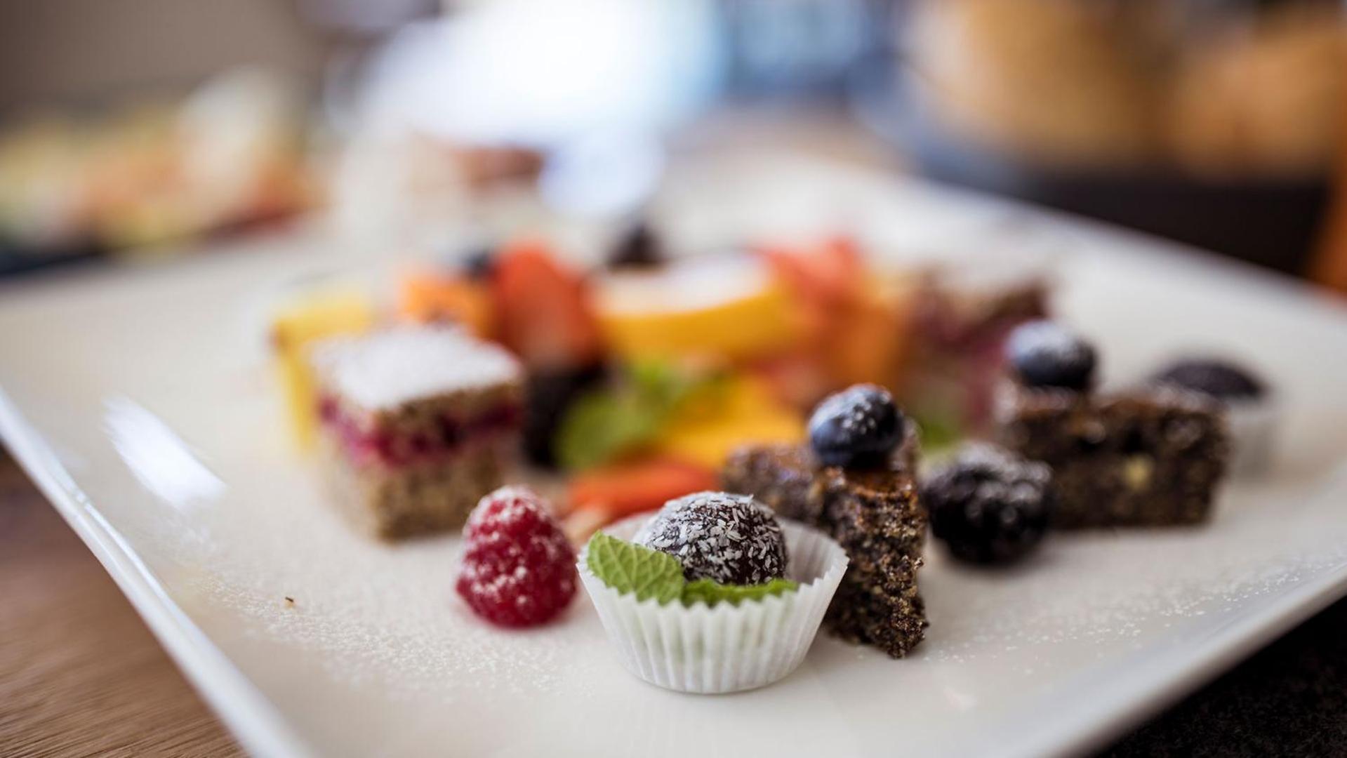 Savor delightful treats at our exquisite dining experience!