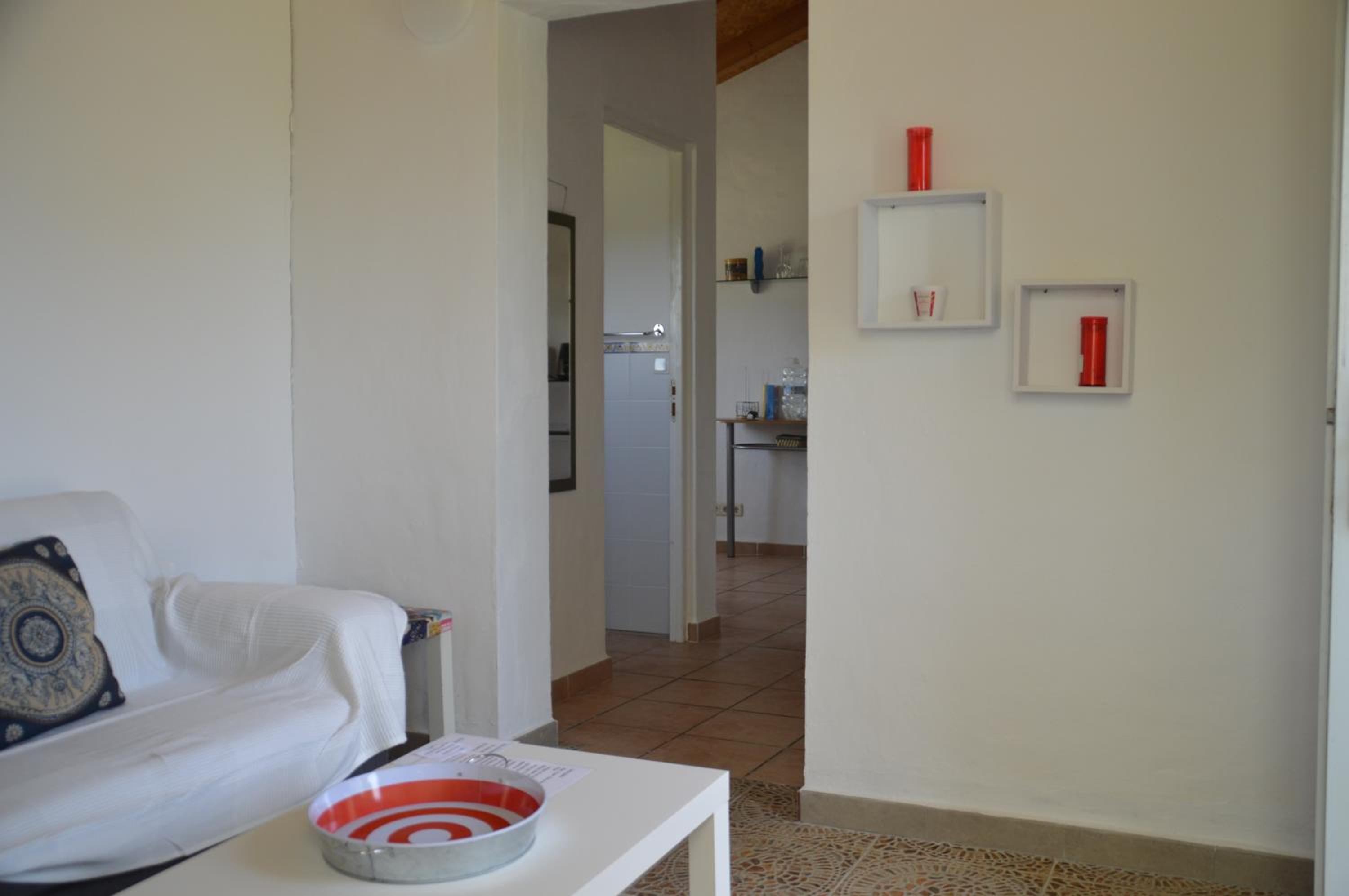 Apartamento con vista al jardín