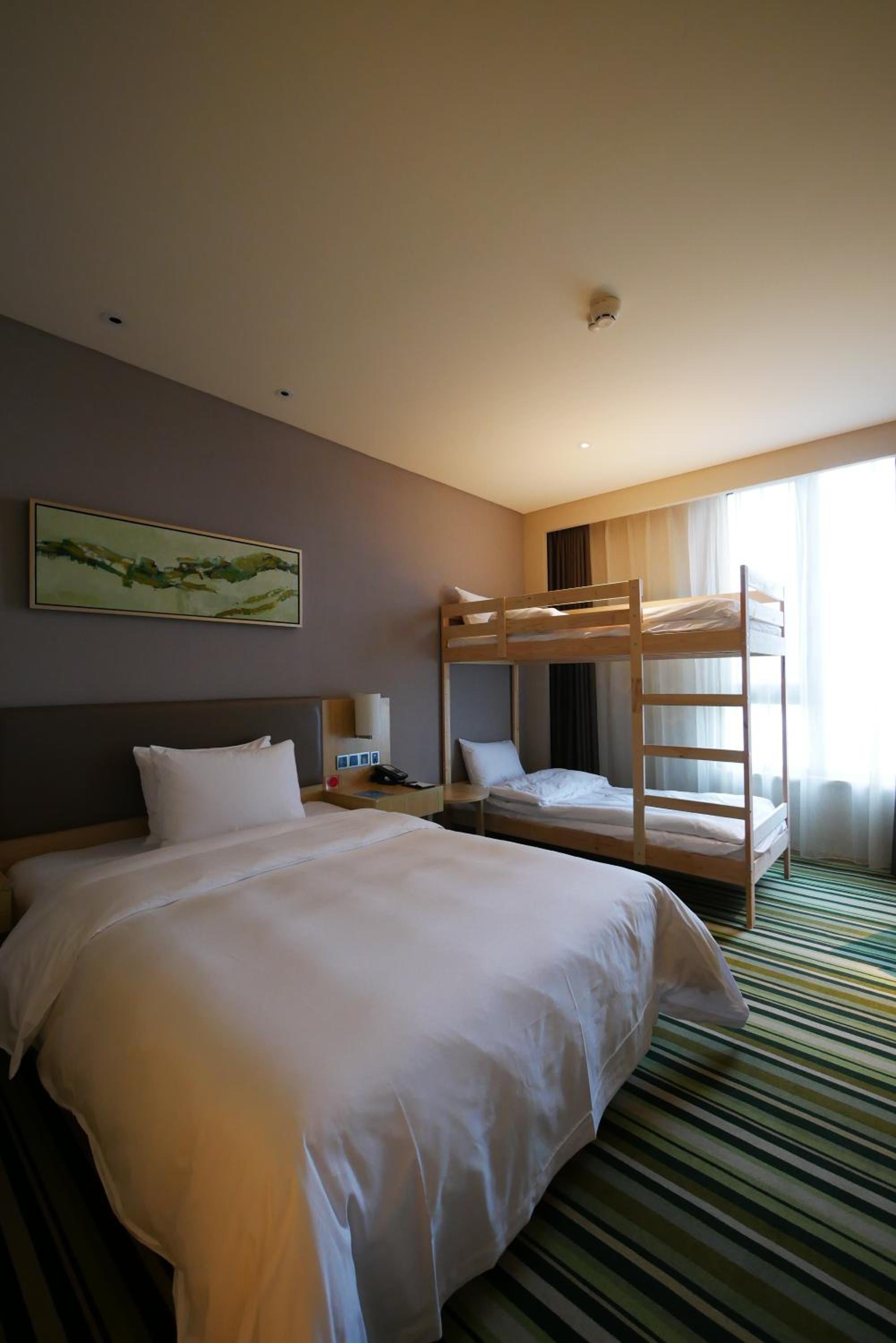 Standard Room With Double Bed And Bunk Bed