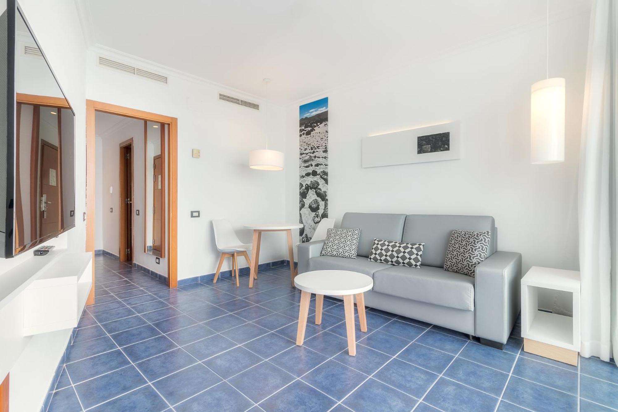 Suite Junior con vista al mar.