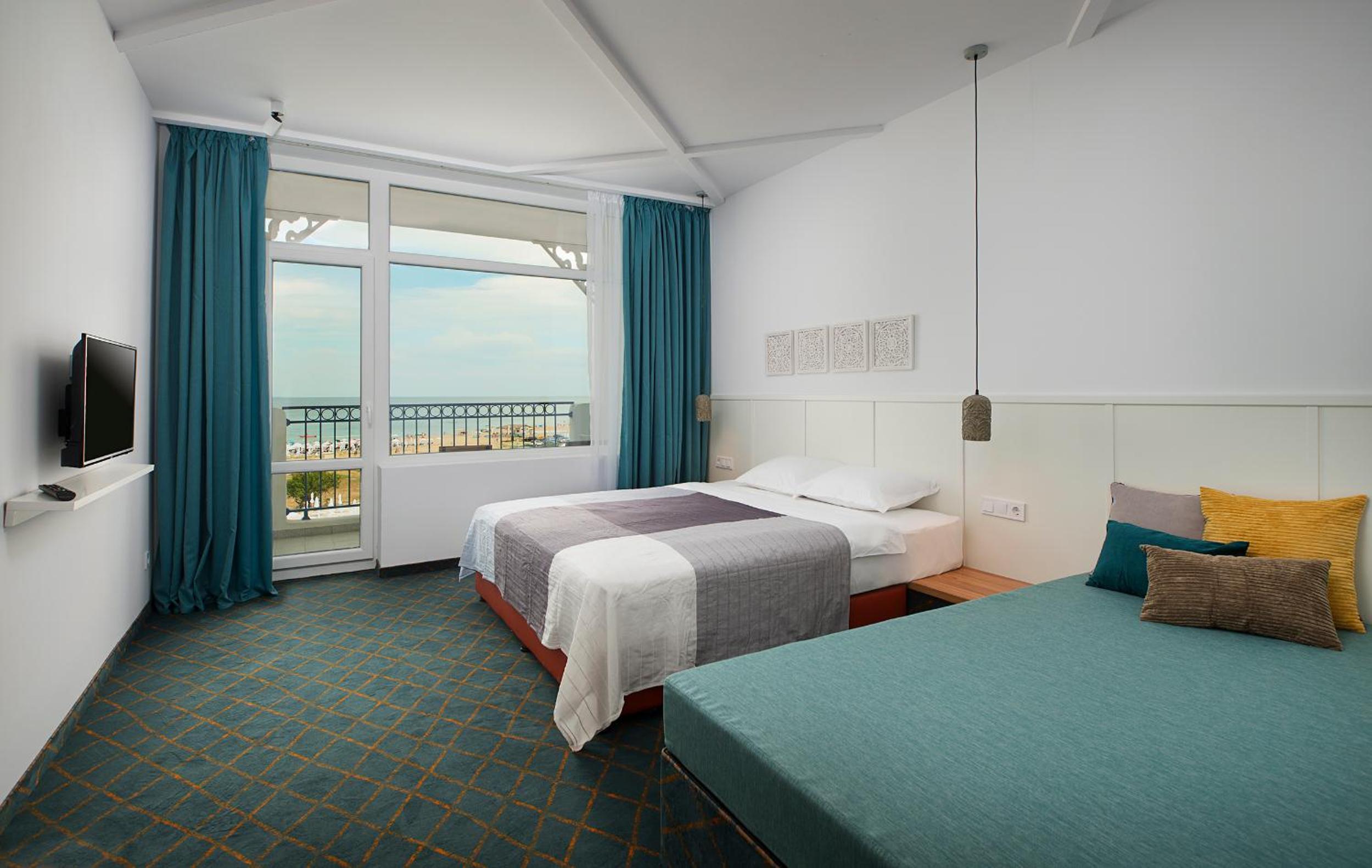 Double Room with Side Sea View