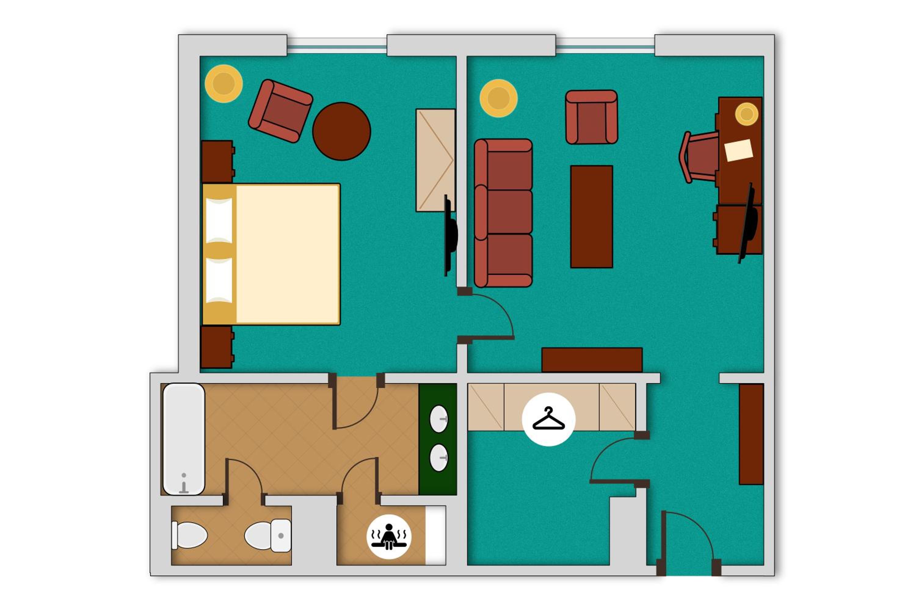 Deluxe Suite with Entry to Wellness - Photo 5