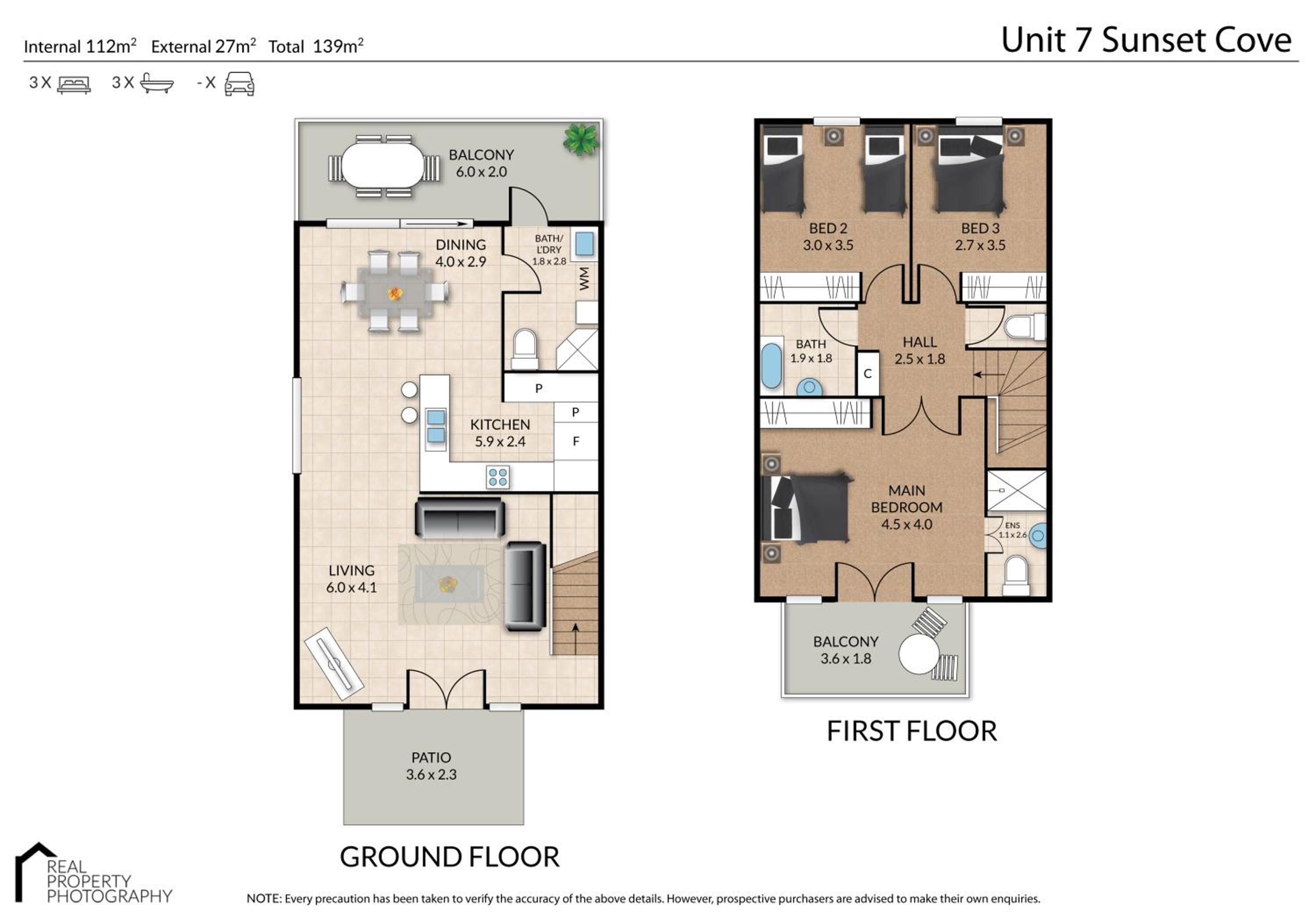 One-Bedroom Villa Two Storey photo 2