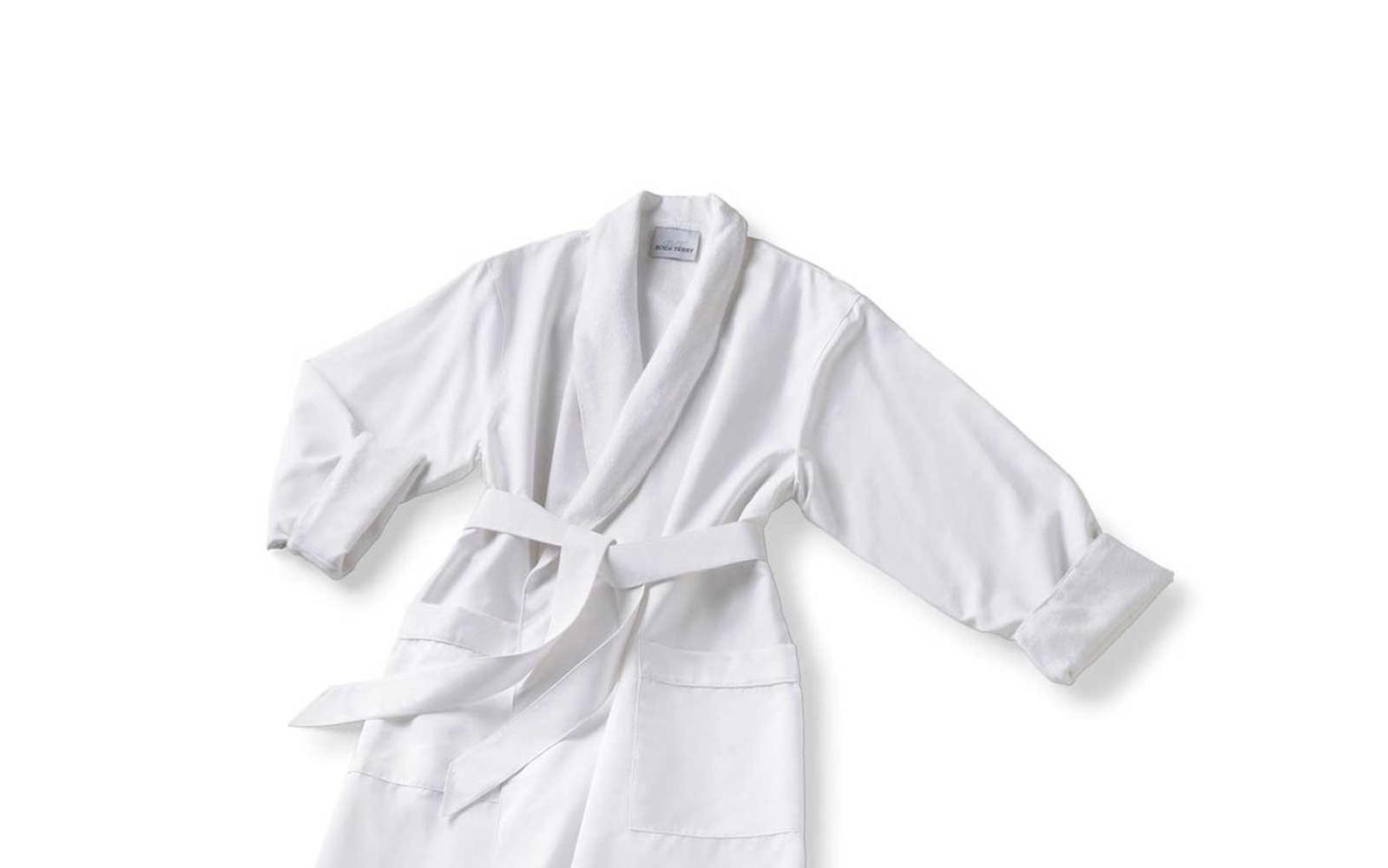 Relax in comfort with our cozy bathrobes.