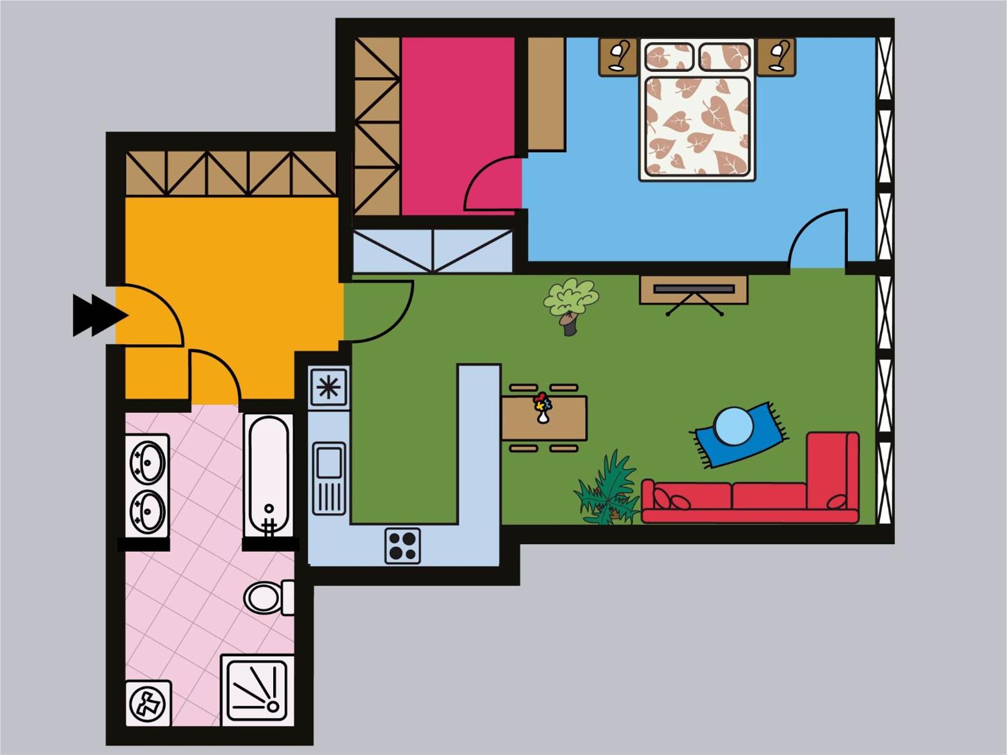 One-Bedroom Apartment - Photo 10