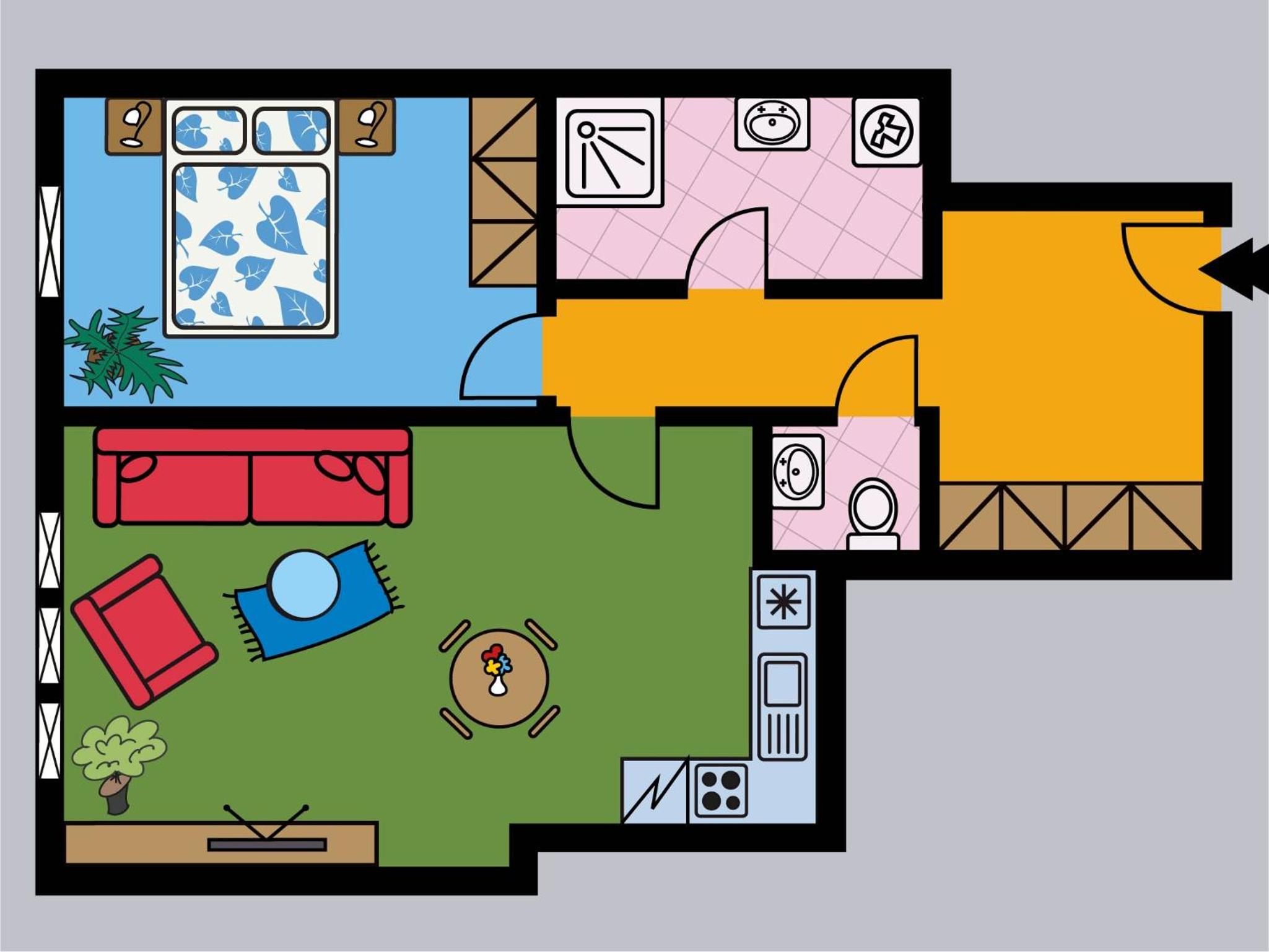 One-Bedroom Attic Apartment - Photo 8