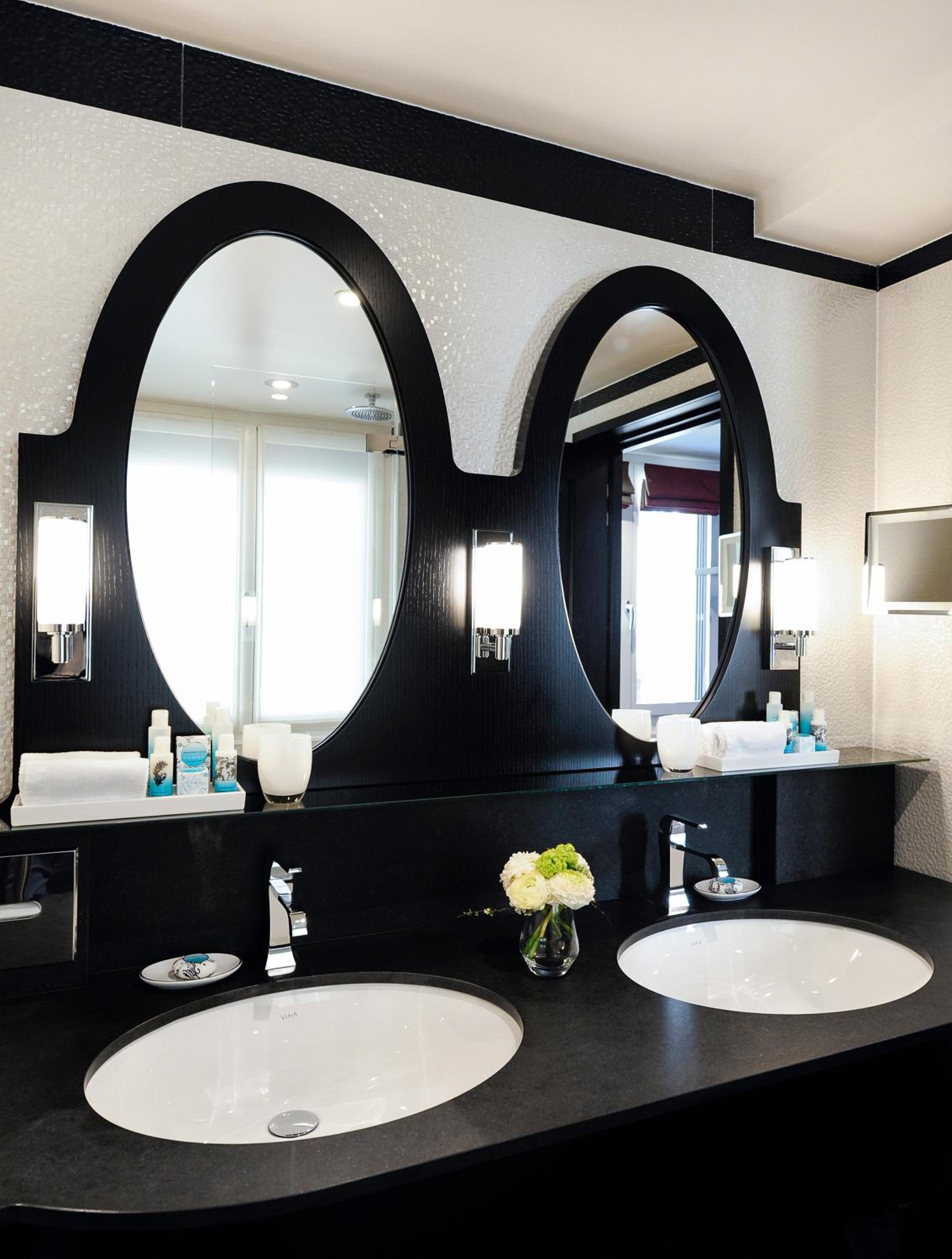 Experience luxury in our elegant, spacious bathrooms.