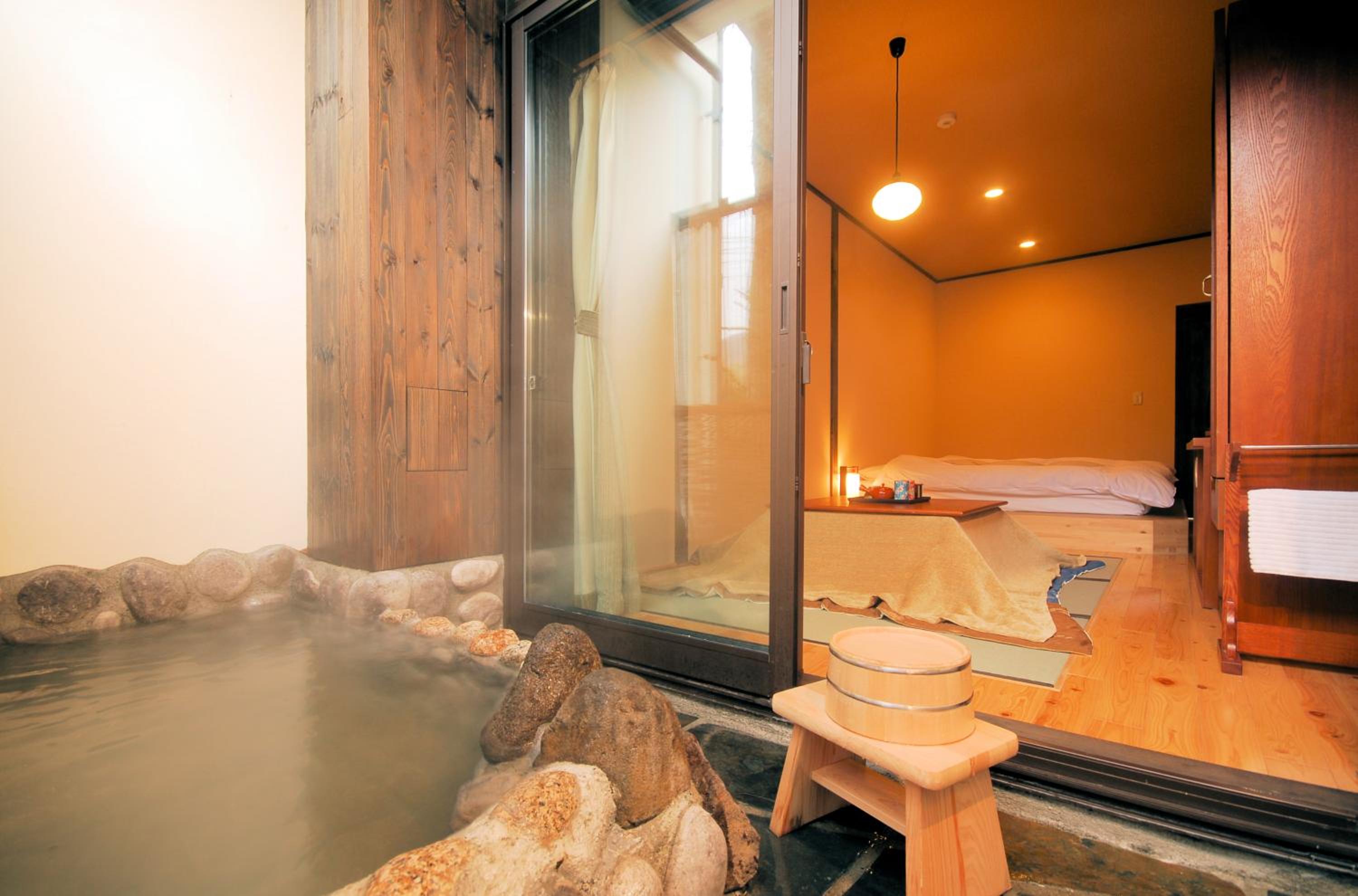Japanese-Style Twin Room with Open-Air Bath  -  Main Building - Included free drink