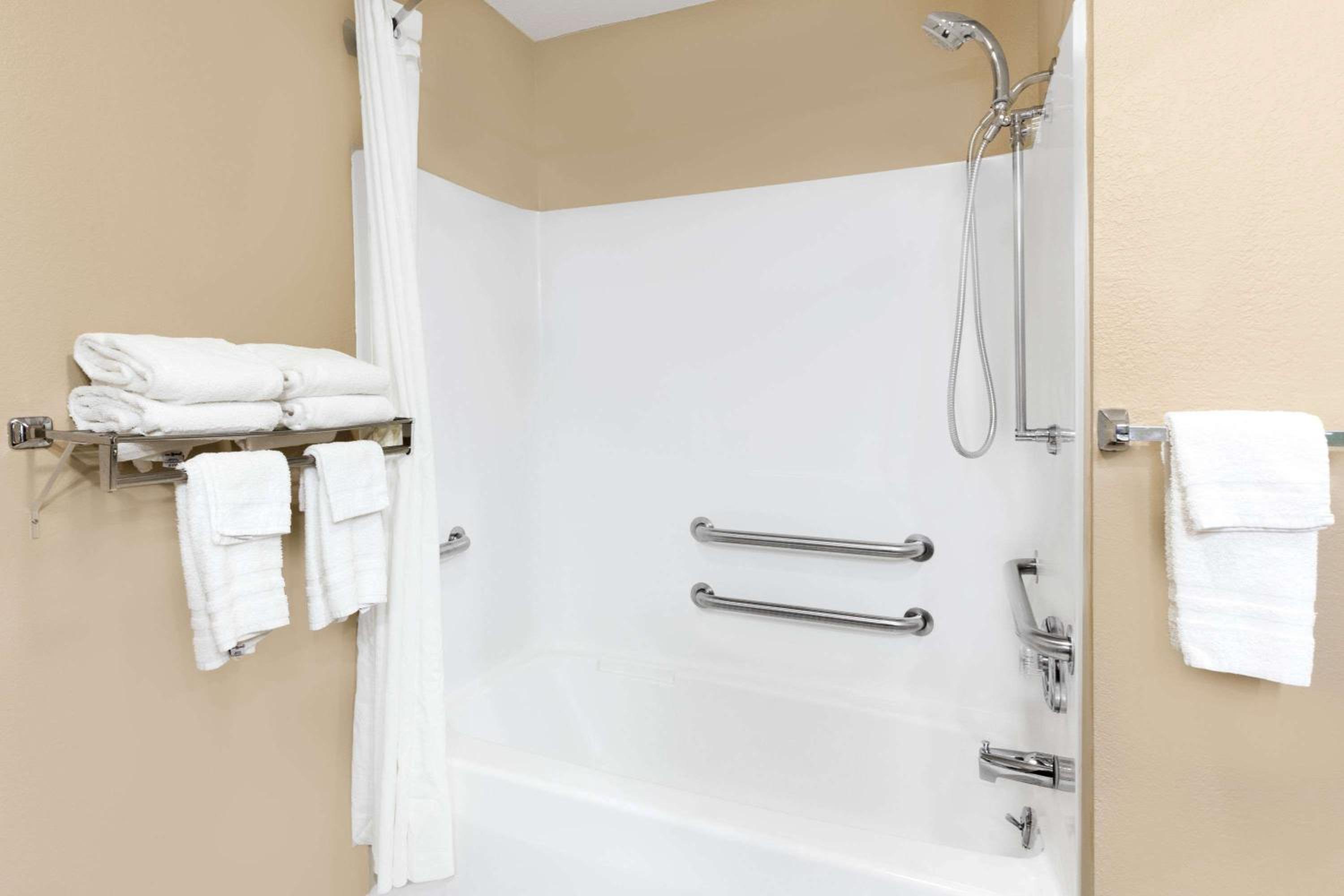 1 Queen Bed, Courtyard View, Mobility Accessible Room, Grab Bars, Non-Smoking - Photo 3