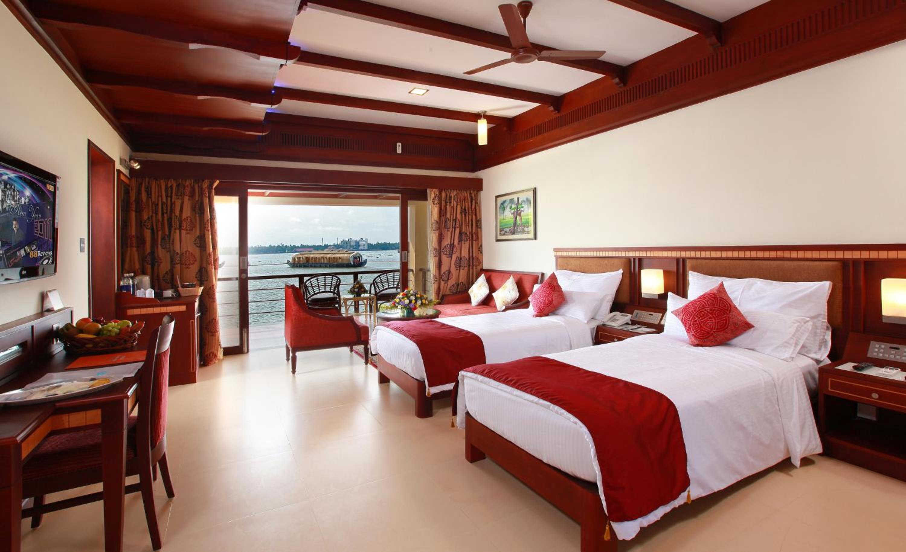 Lake View Suite with Balcony at Sterling Lake Palace Alleppey Lake View Suite with Balcony at Sterling Lake Palace Alleppey