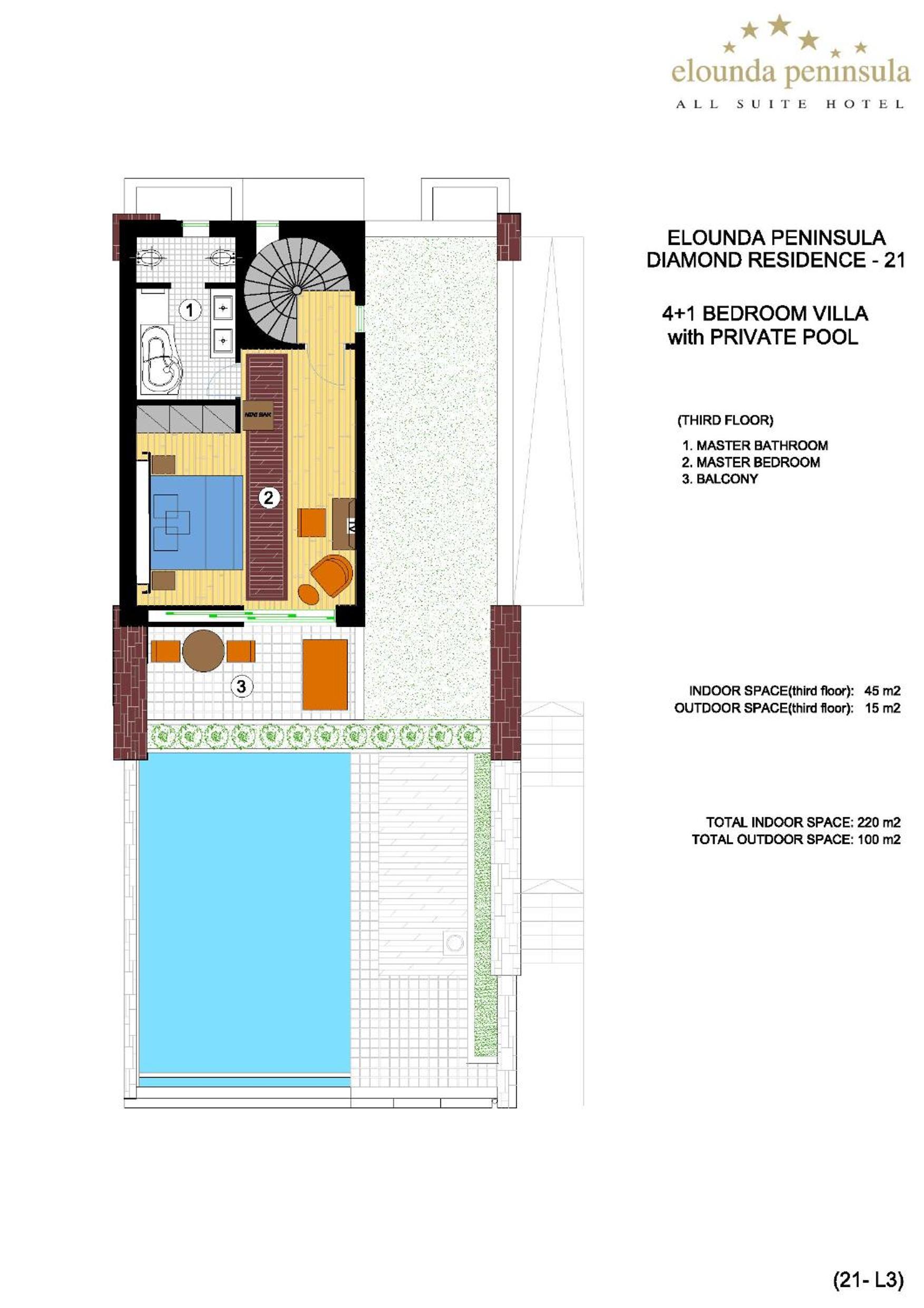 Souda Diamond Residence Five-Bedroom With Private Pool