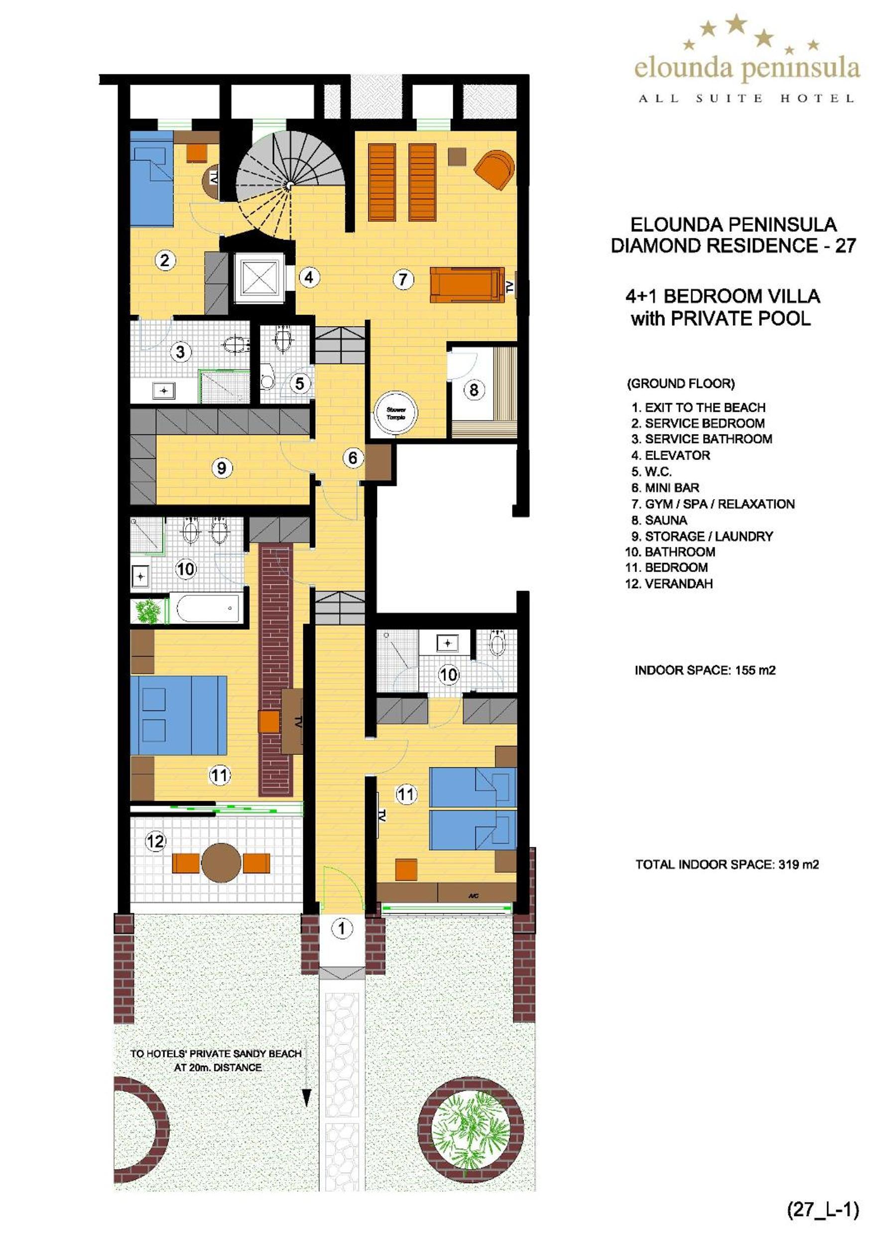 Gavdos Diamond Residence Five-Bedroom with Private Pool - Photo 3