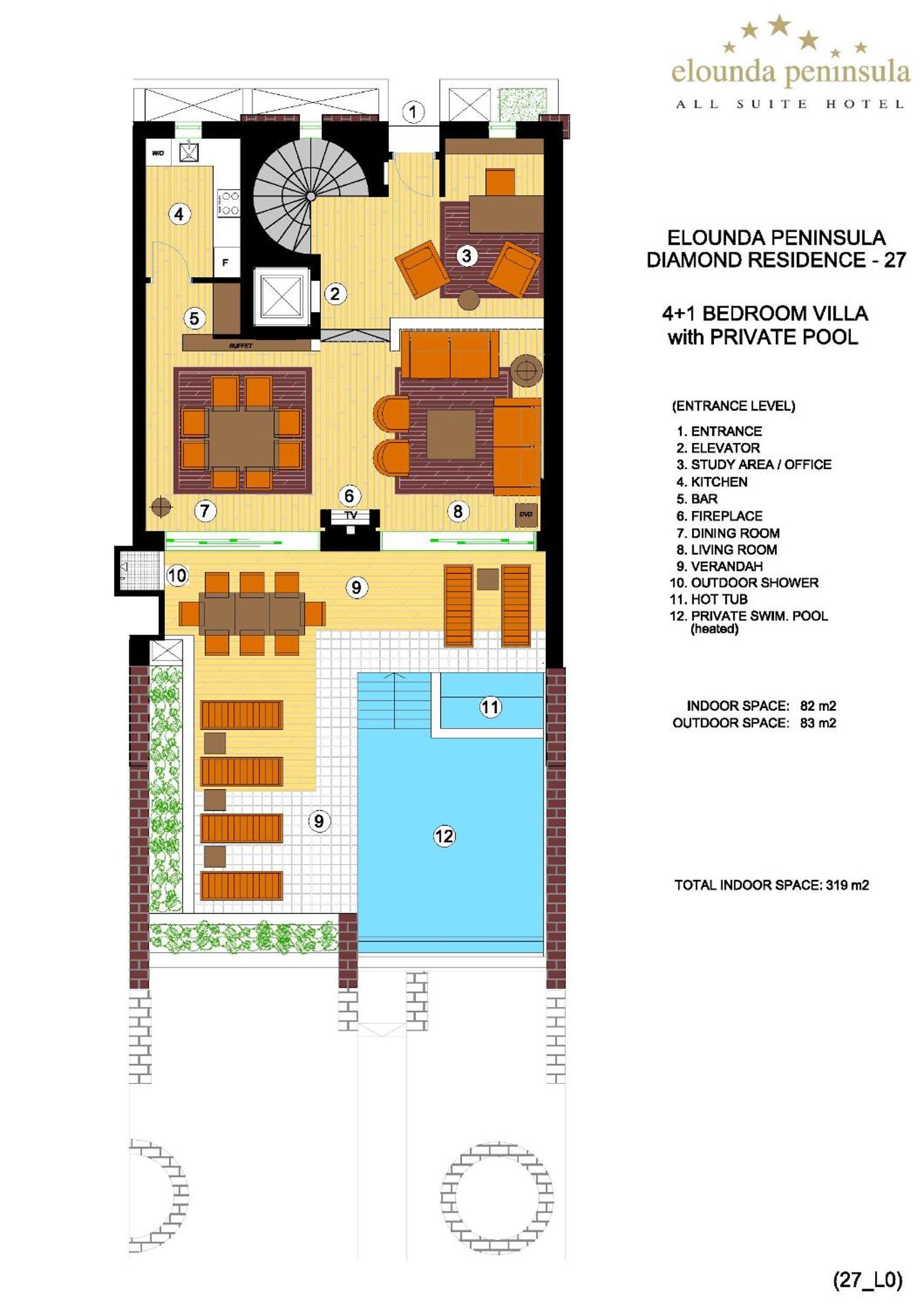Gavdos Diamond Residence Five-Bedroom with Private Pool - Photo 12