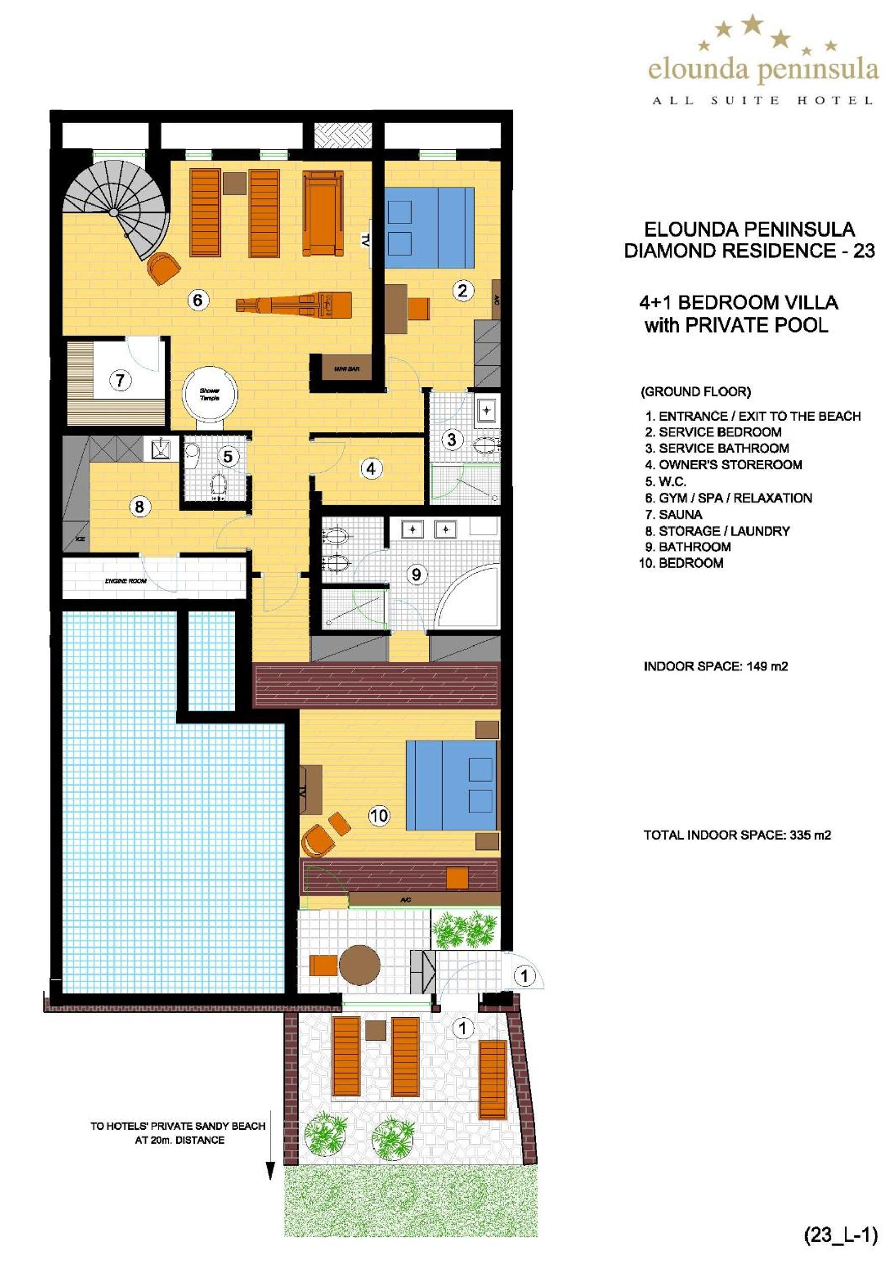 Dionisades Diamond Residence Five-Bedroom with Private Pool - Photo 3