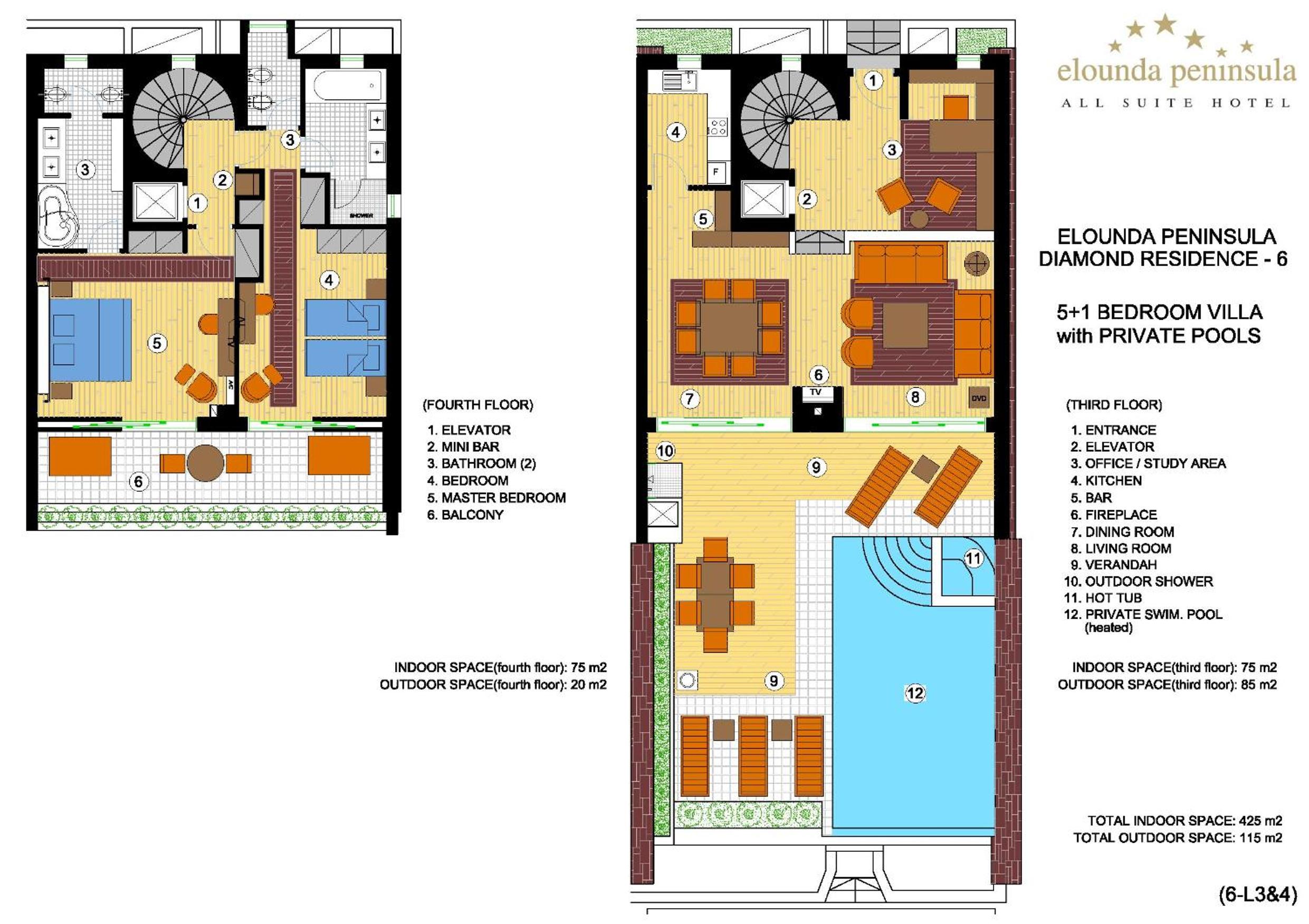 Loutro Diamond Residence Six-Bedroom with Private Pool - Photo 5