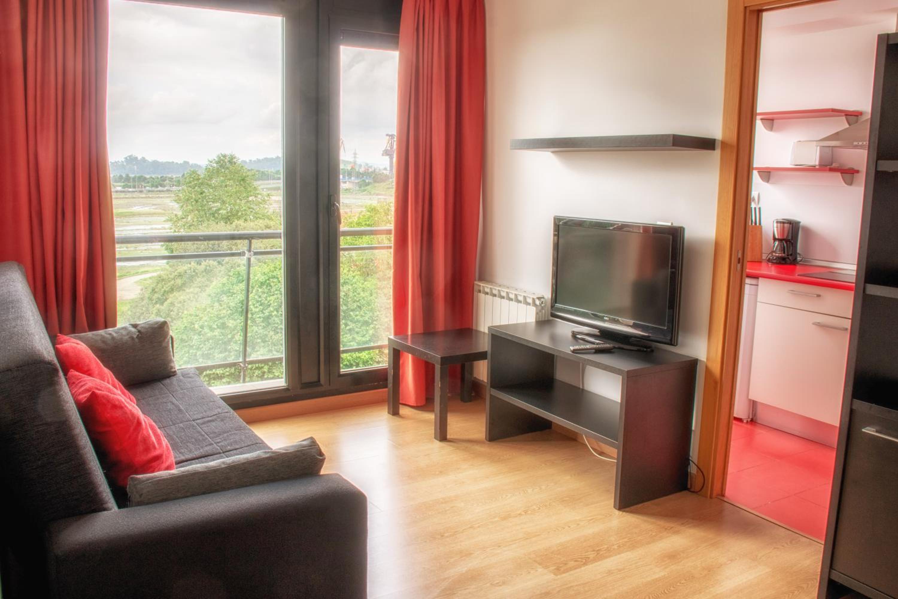 Apartamento de una habitación con vista a la bahía (2 adultos)