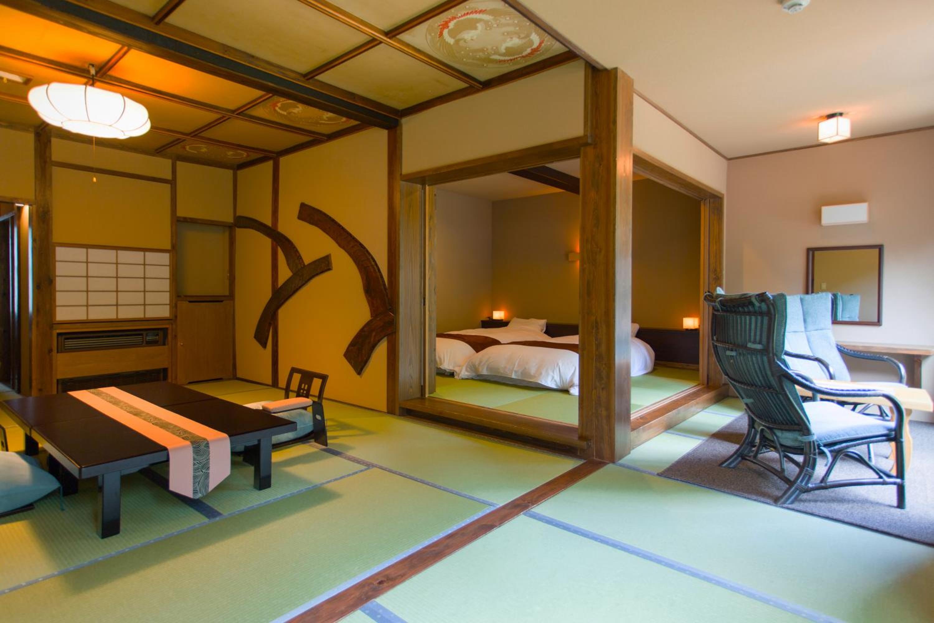 Japanese-Style Room with Open Air Bath photo 1
