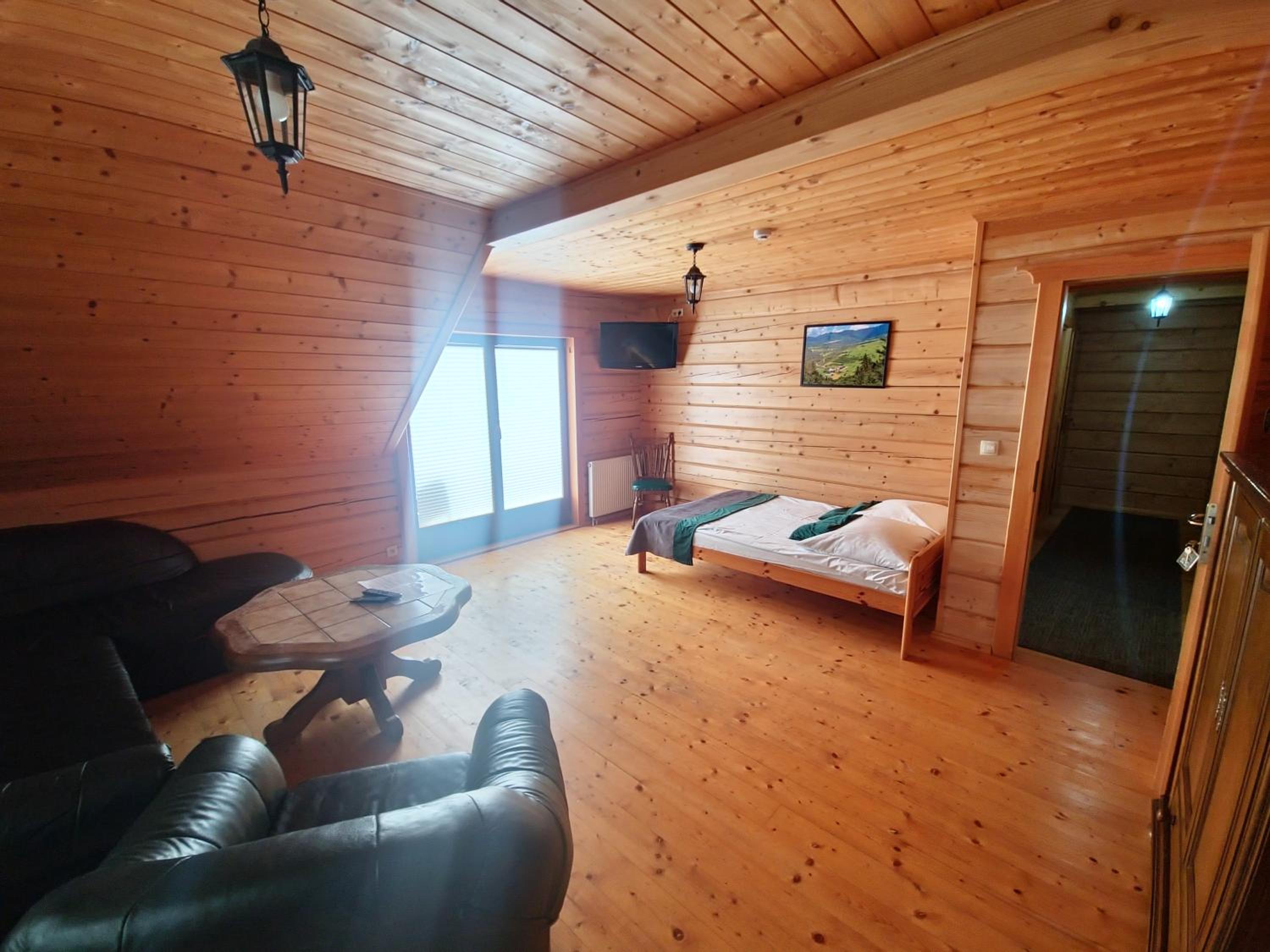 Deluxe One-Bedroom Apartment with Garden View