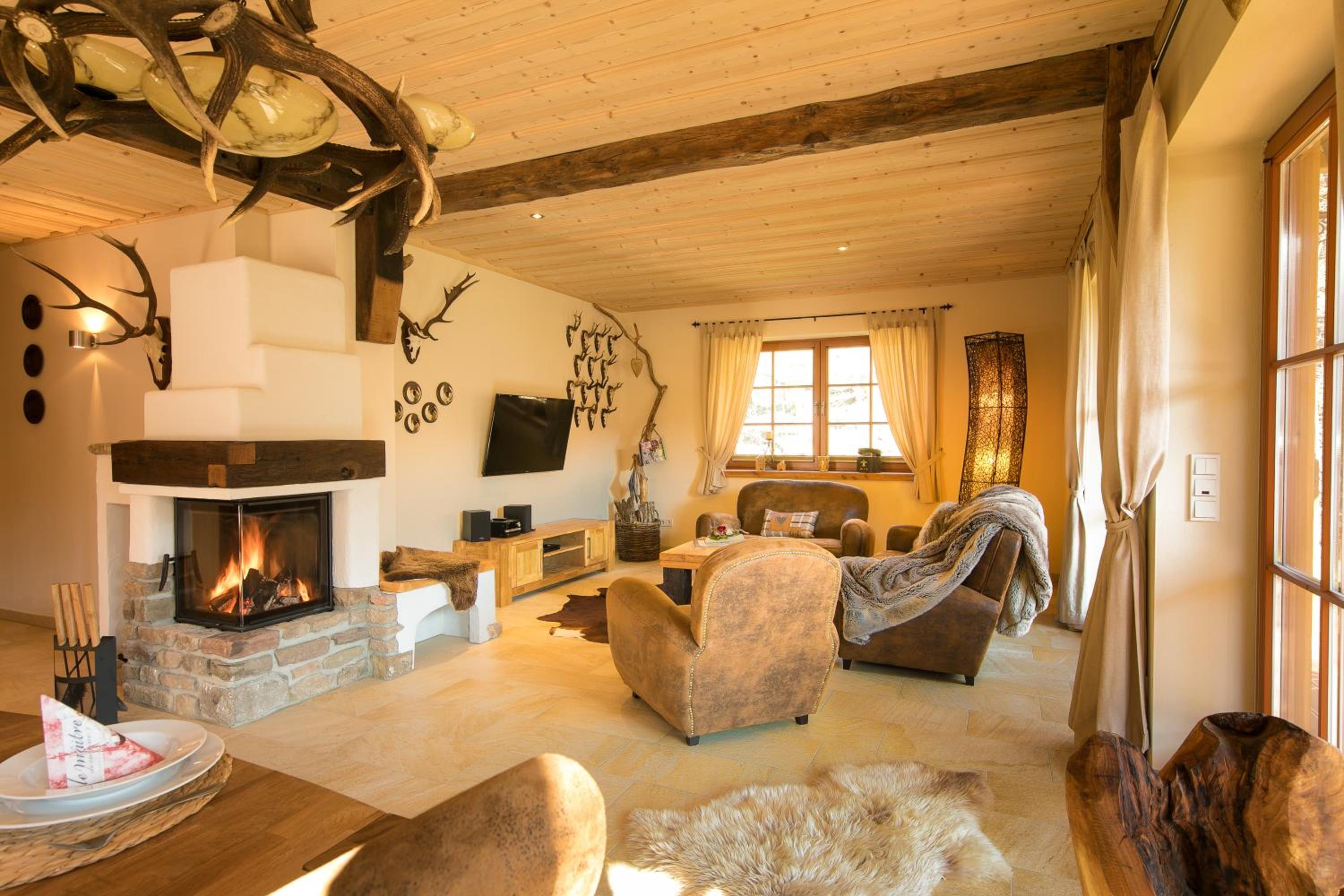 Two-Bedroom Chalet with 2 Terraces, River and Castle View photo 1