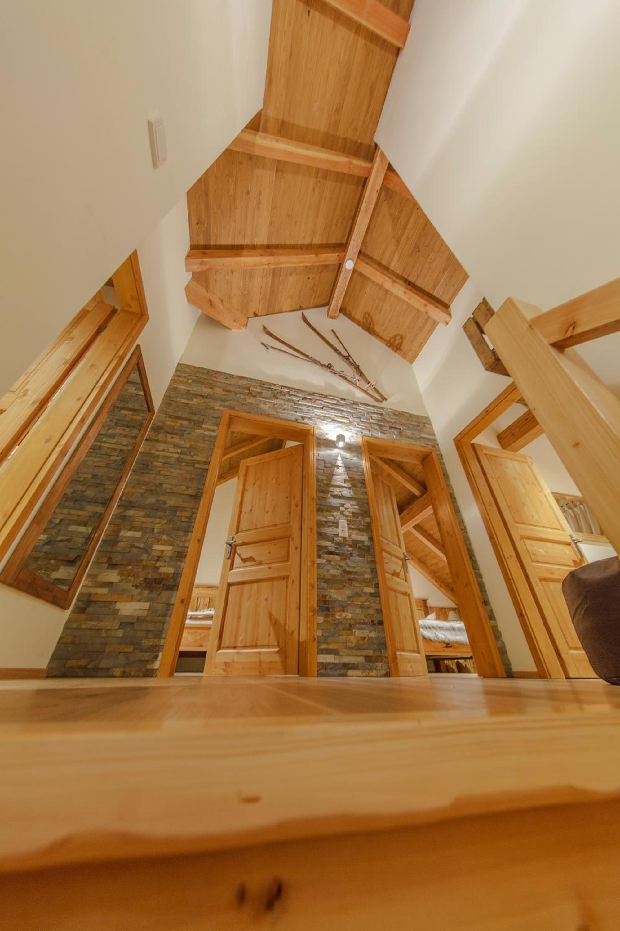 Three-Bedroom Chalet with Balcony and Castle View photo 1