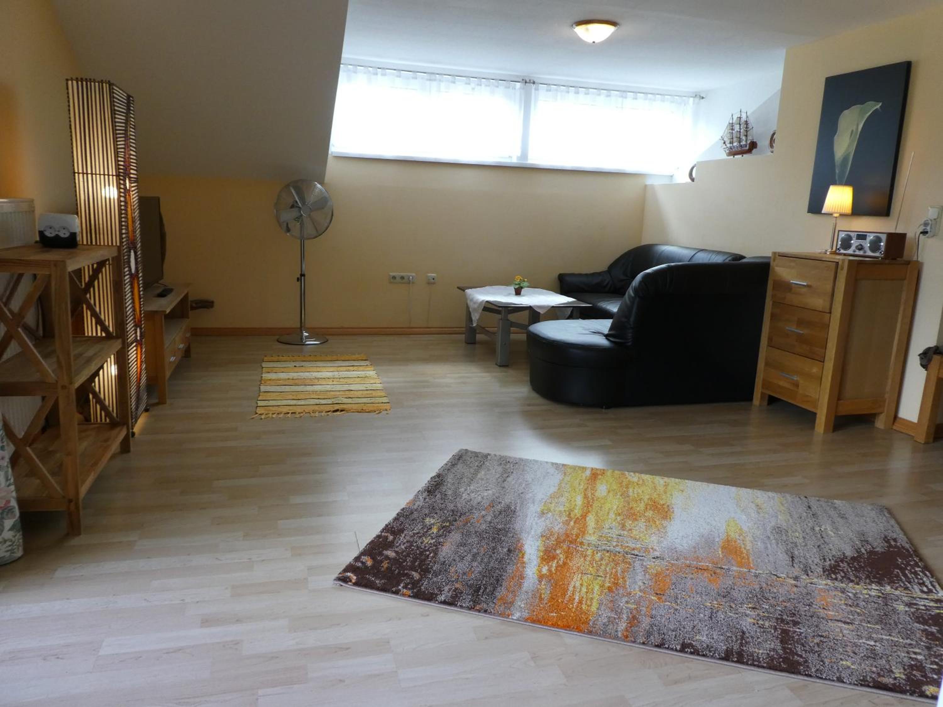 Three-Bedroom Apartment with Balcony