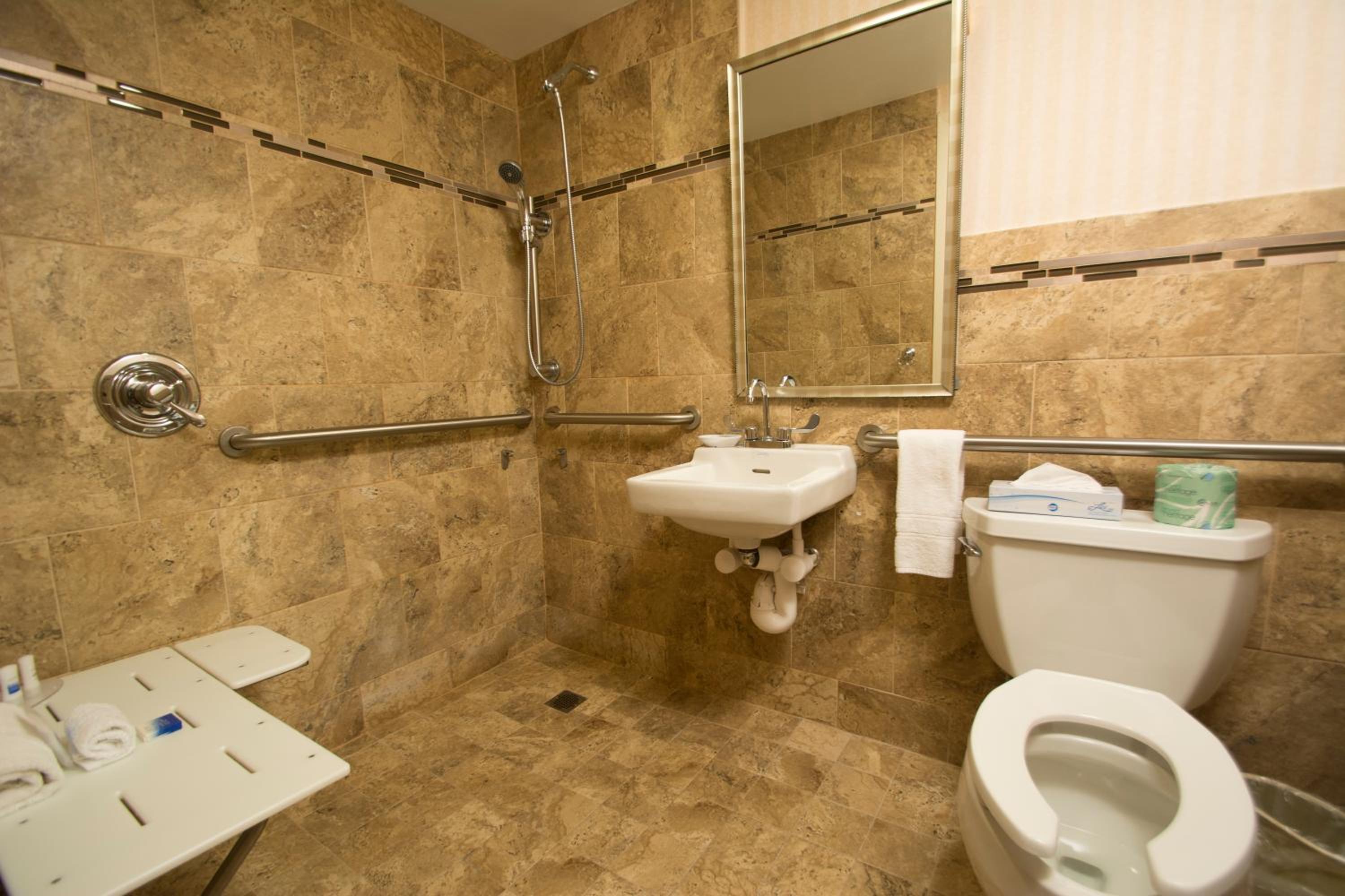 Queen Room with Roll-In Shower - Mobility Accessible/Communication Assistance/Non-Smoking - Photo 3