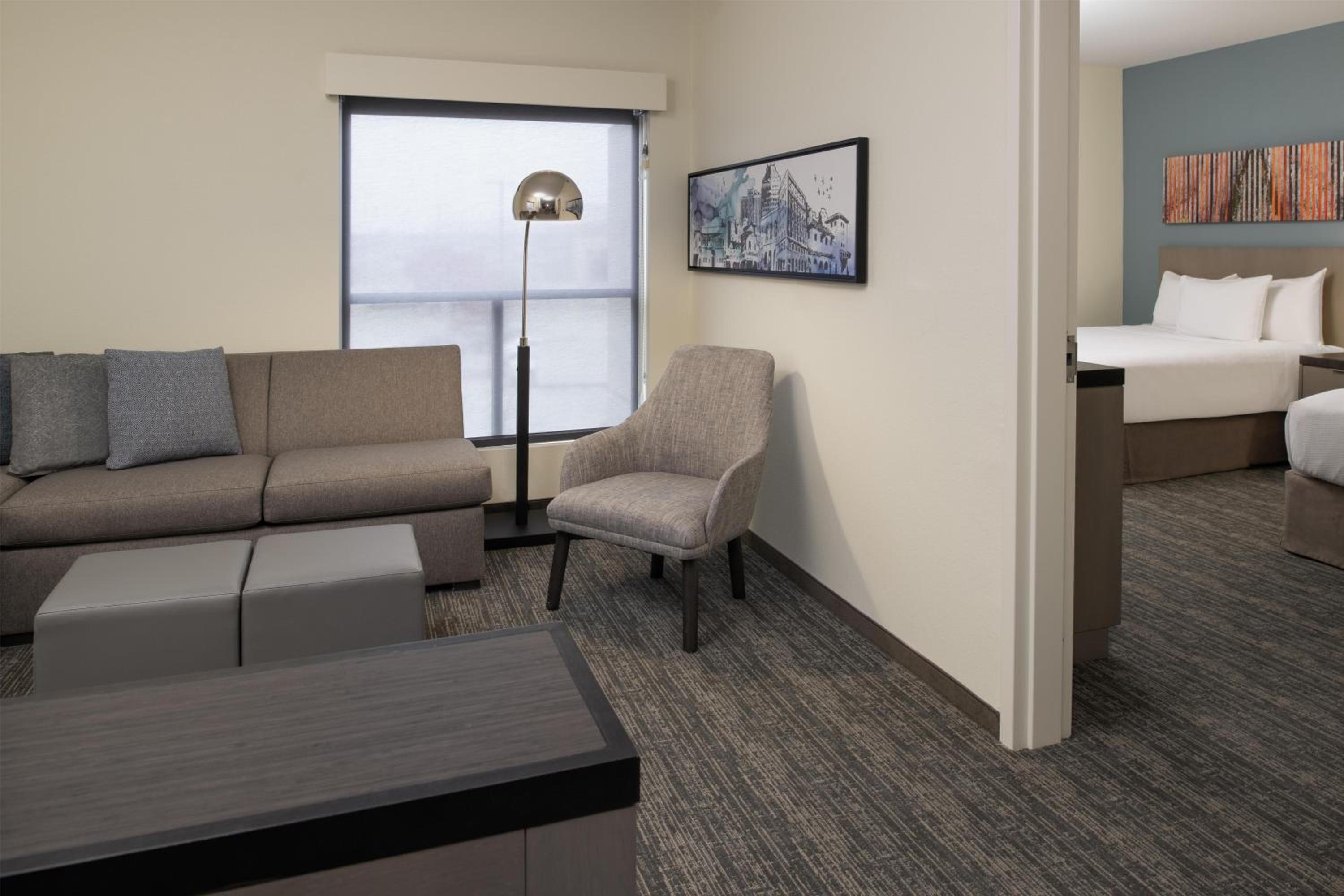 One-Bedroom Queen Suite with Sofa Bed - Accessible Shower