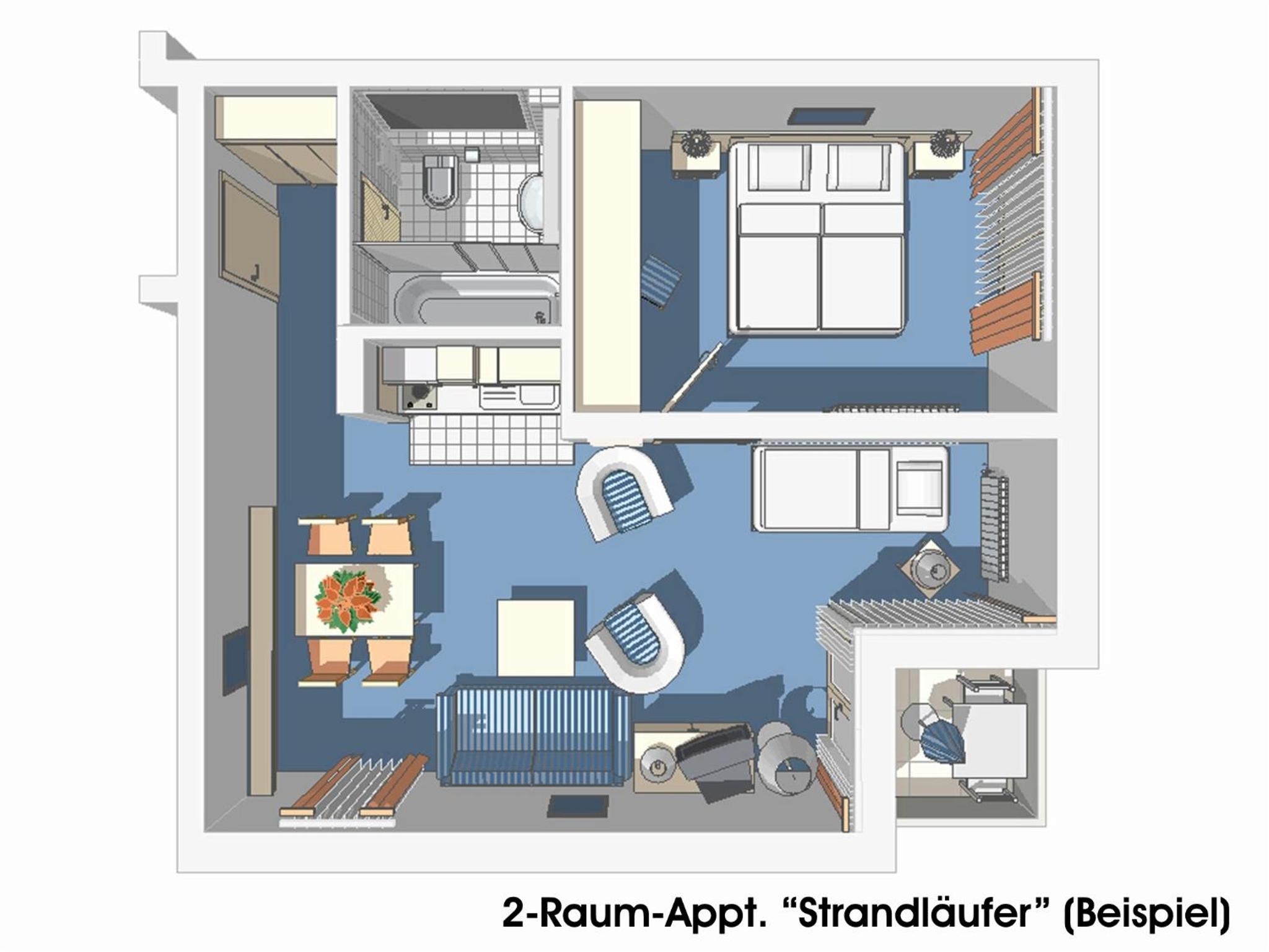 2-Room Apartment thumbnail 5