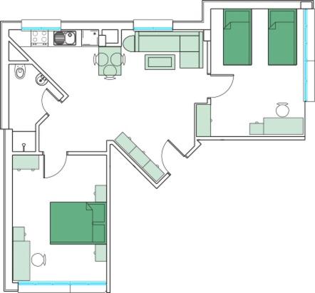 Two-Bedroom Apartment photo 3