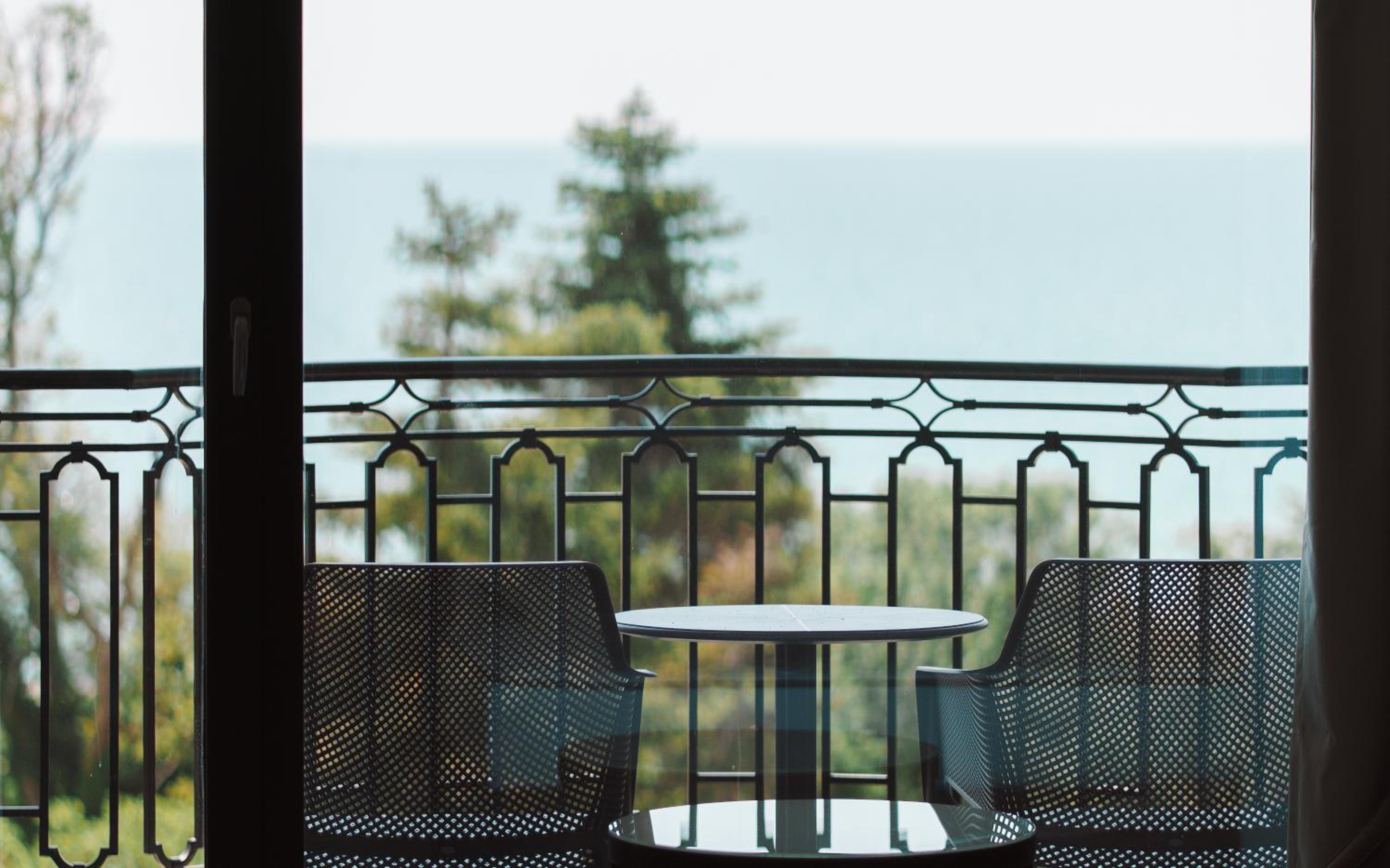 Deluxe Double Room with Balcony and Sea View and Free Access to AquaHouse Thermal & Beach