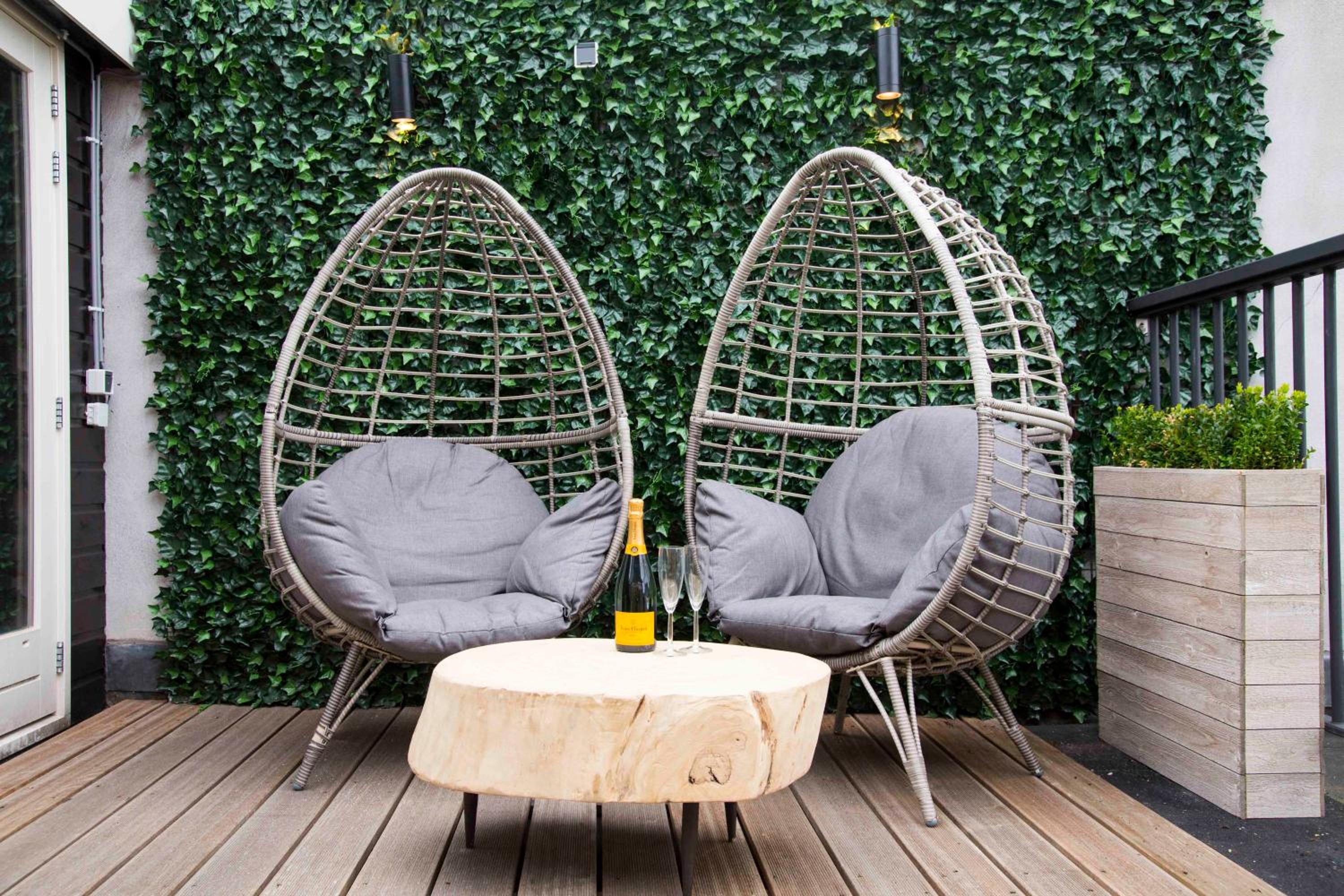 Double Room with Balcony and Terrace