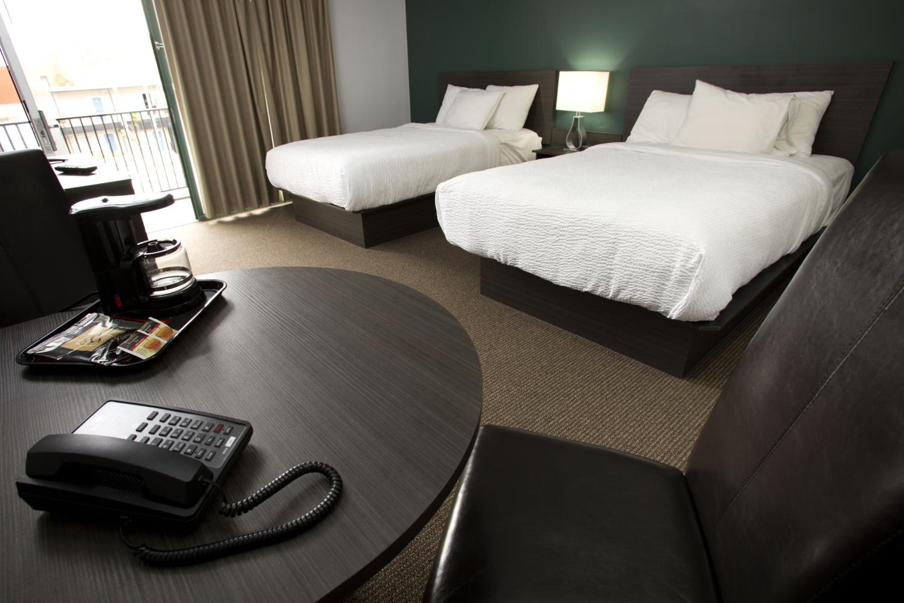 Motel Room with Two Double Beds - Exterior Entrance - Photo 1