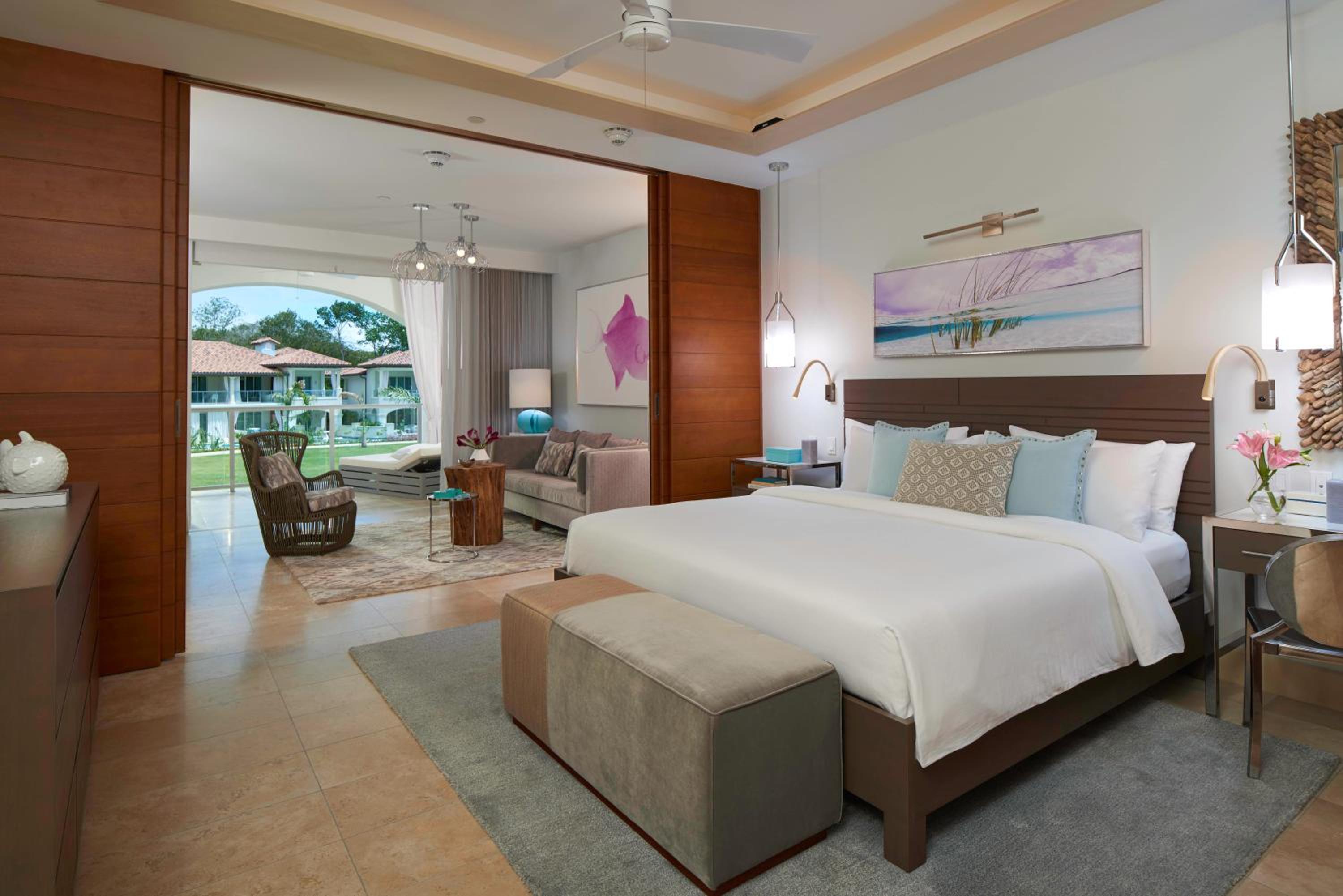 Royal Seaside Crystal Lagoon One Bedroom Oceanview Butler Suite w/ Balcony Tranquility Soaking Tub