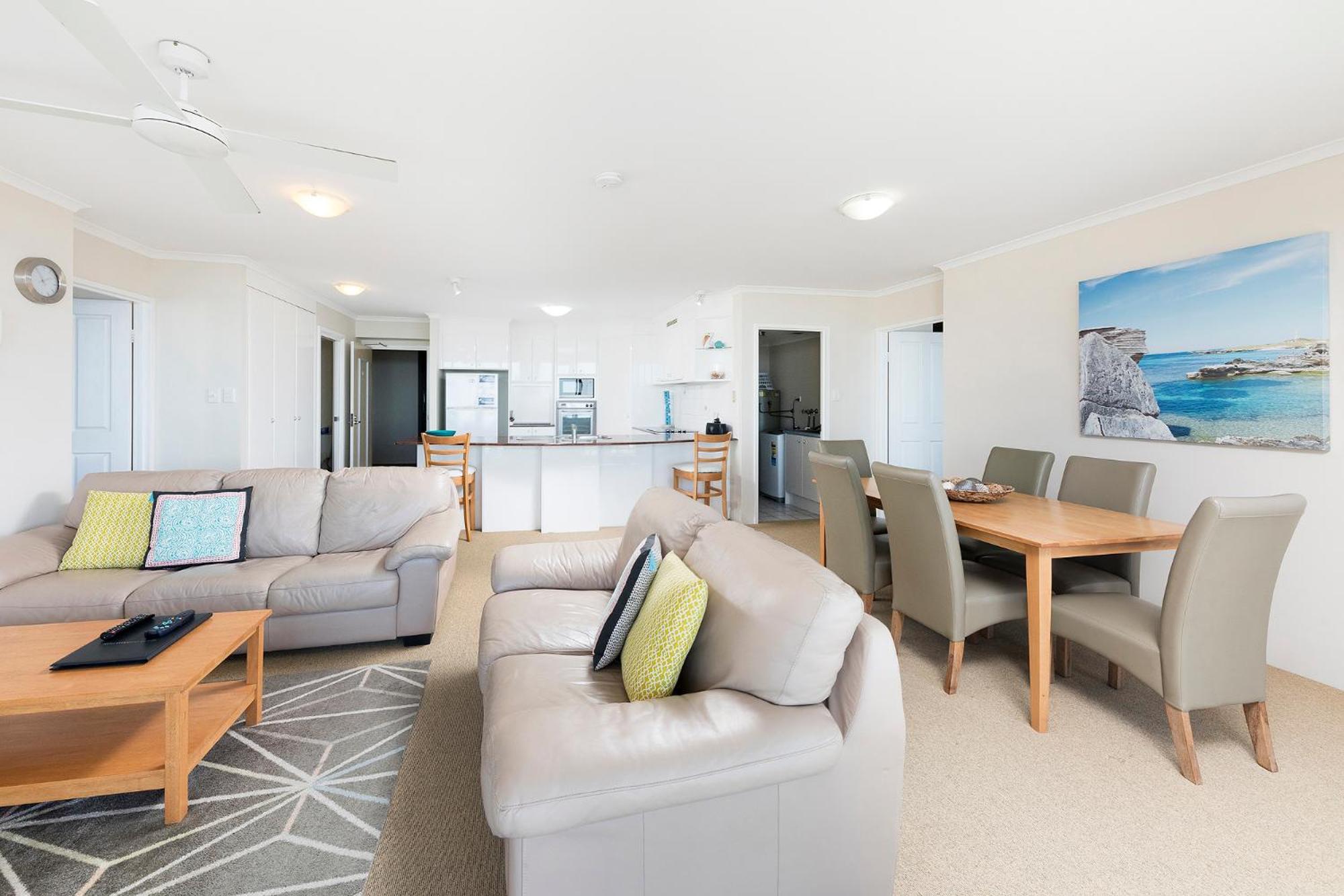 Two-Bedroom Apartment with Beach View - Level 5