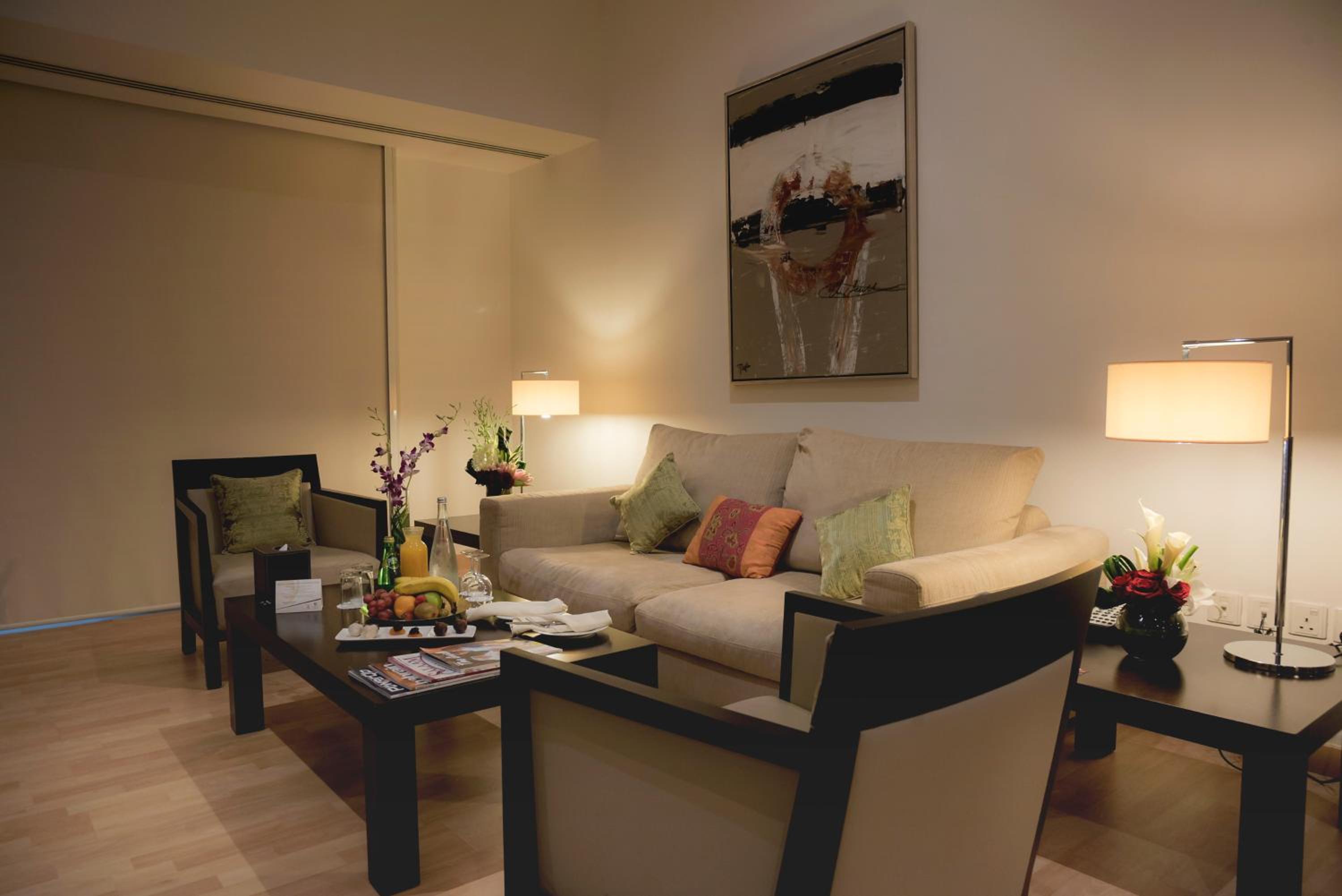 Two Bed Family Suite with Seperate Living Area and Dining Area photo 2