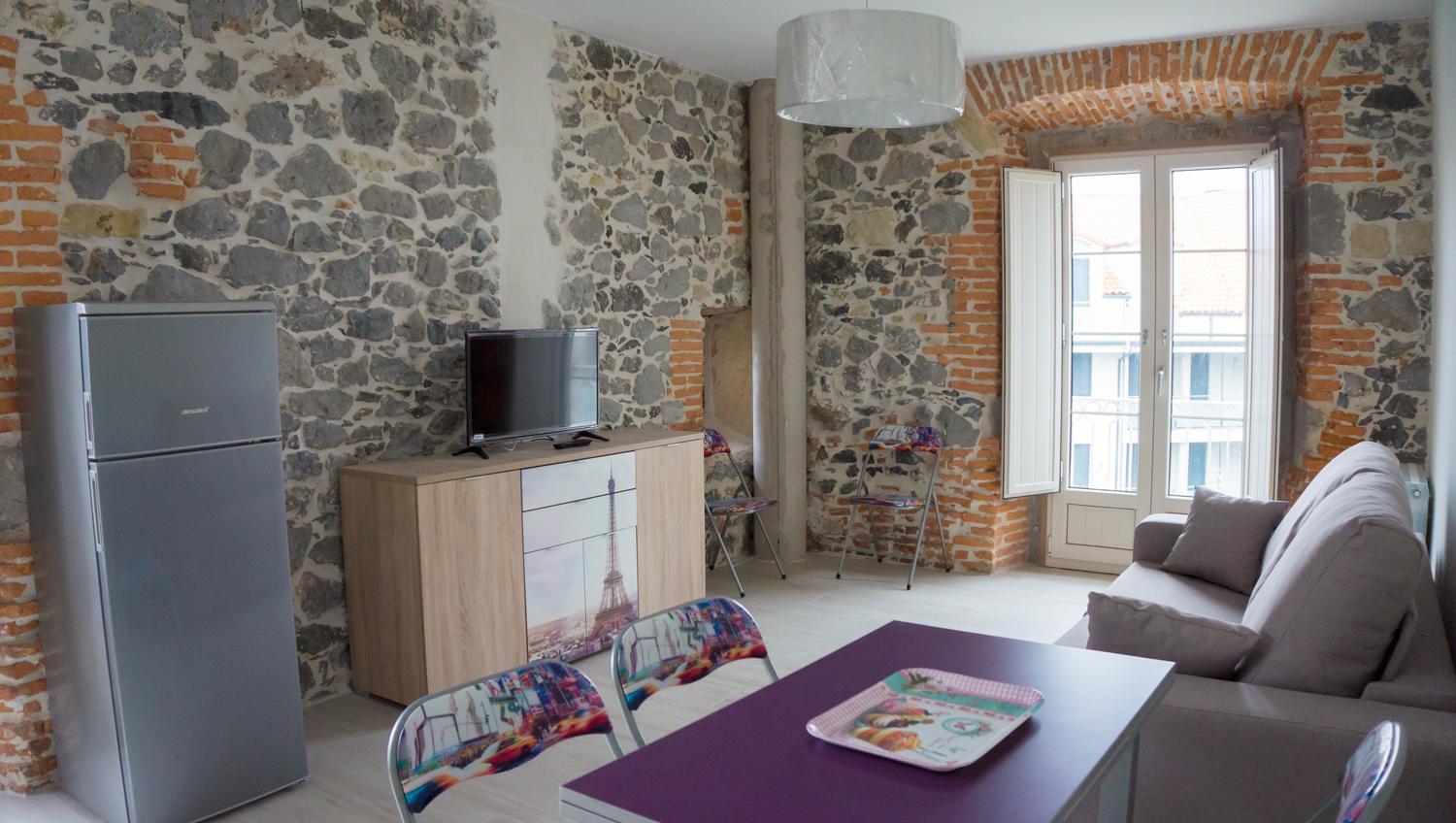 Apartamento 1 dormitorio 4 personas, primer piso