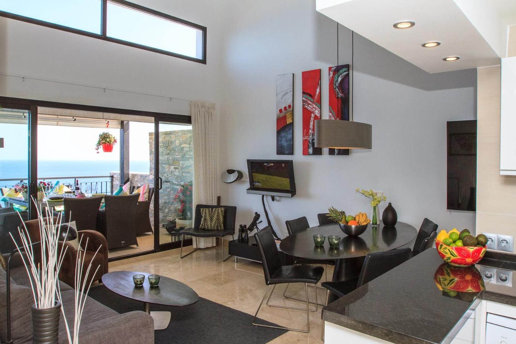 Apartamento con vista al mar