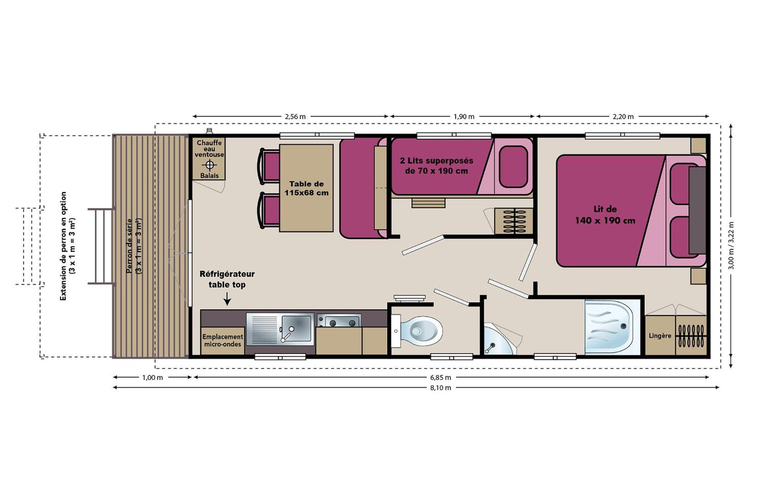 Wooden Caravan (2 Adults + 2 Children) - Photo 6