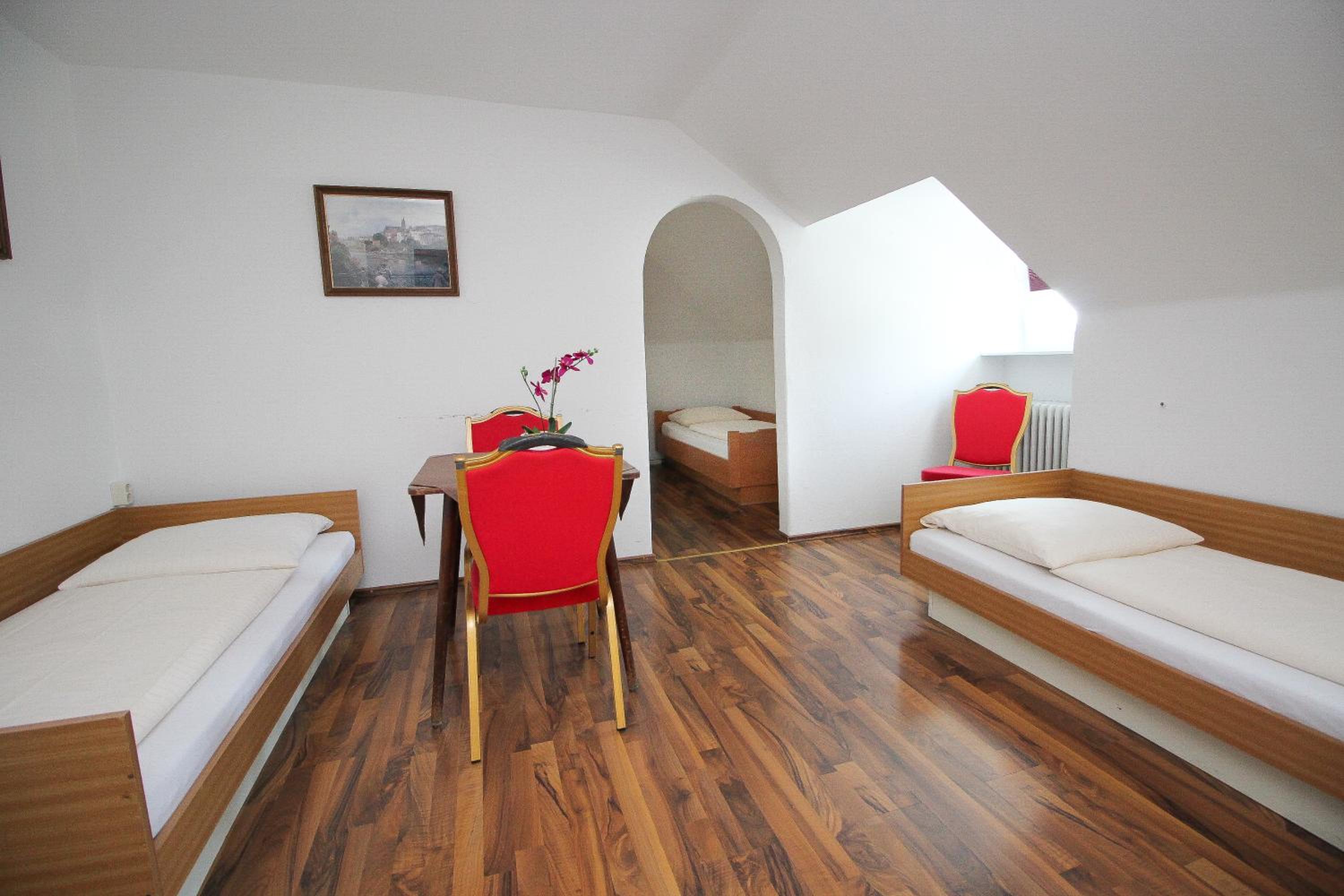 Quadruple Room with Private Shower and Shared Toilet