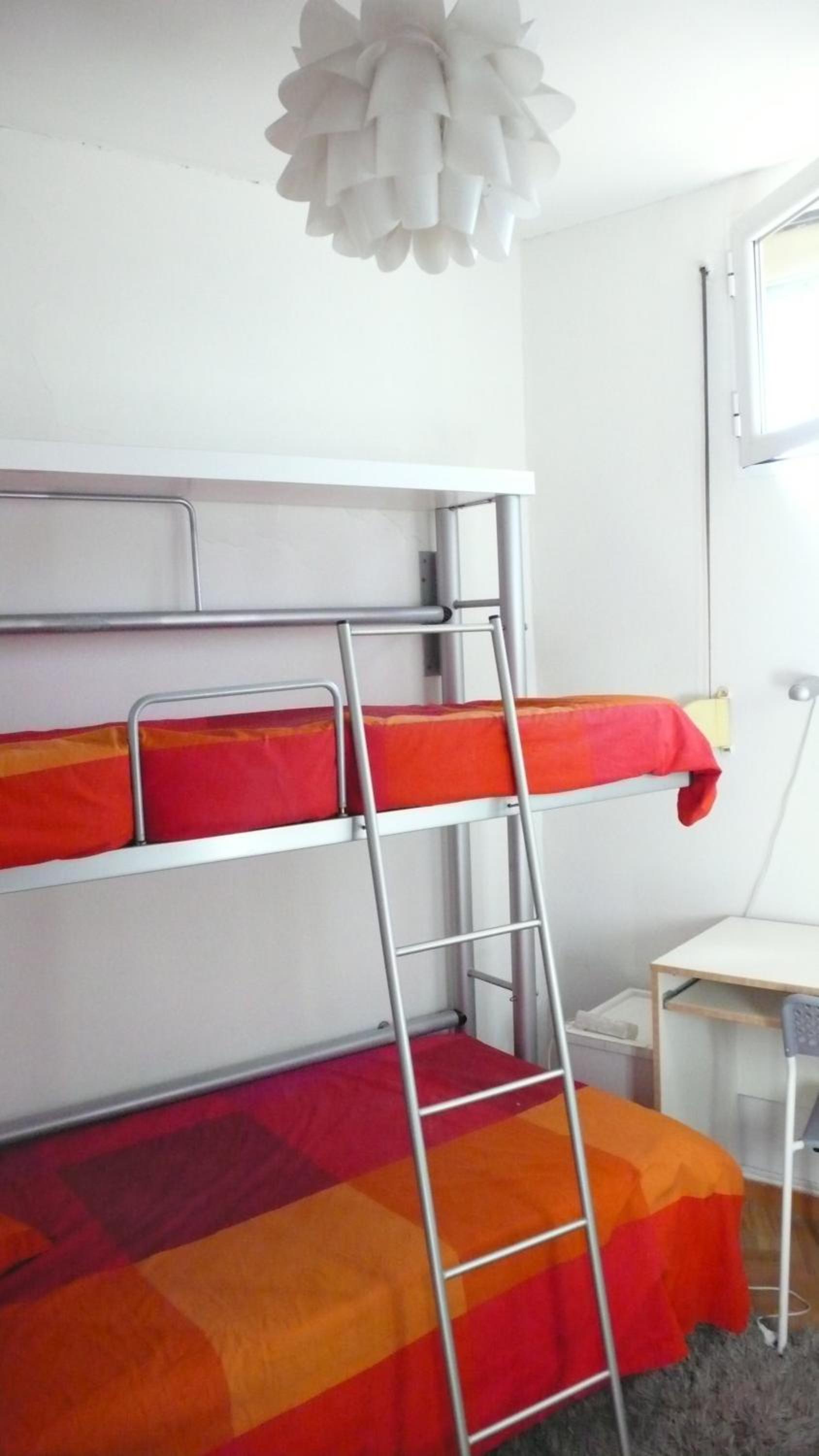 Habitación Estándar con Dos Camas y Baño Compartido