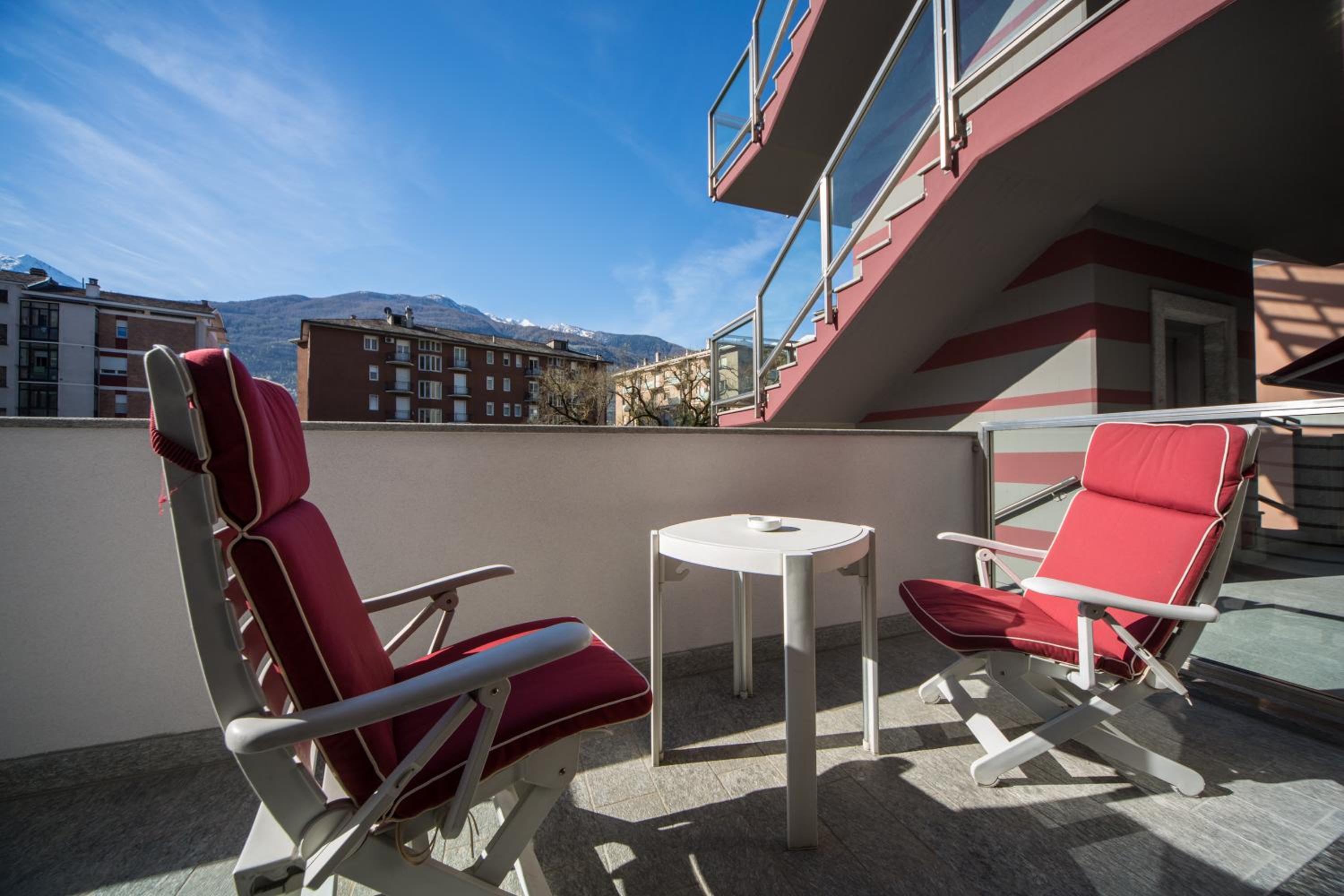 Studio with Balcony